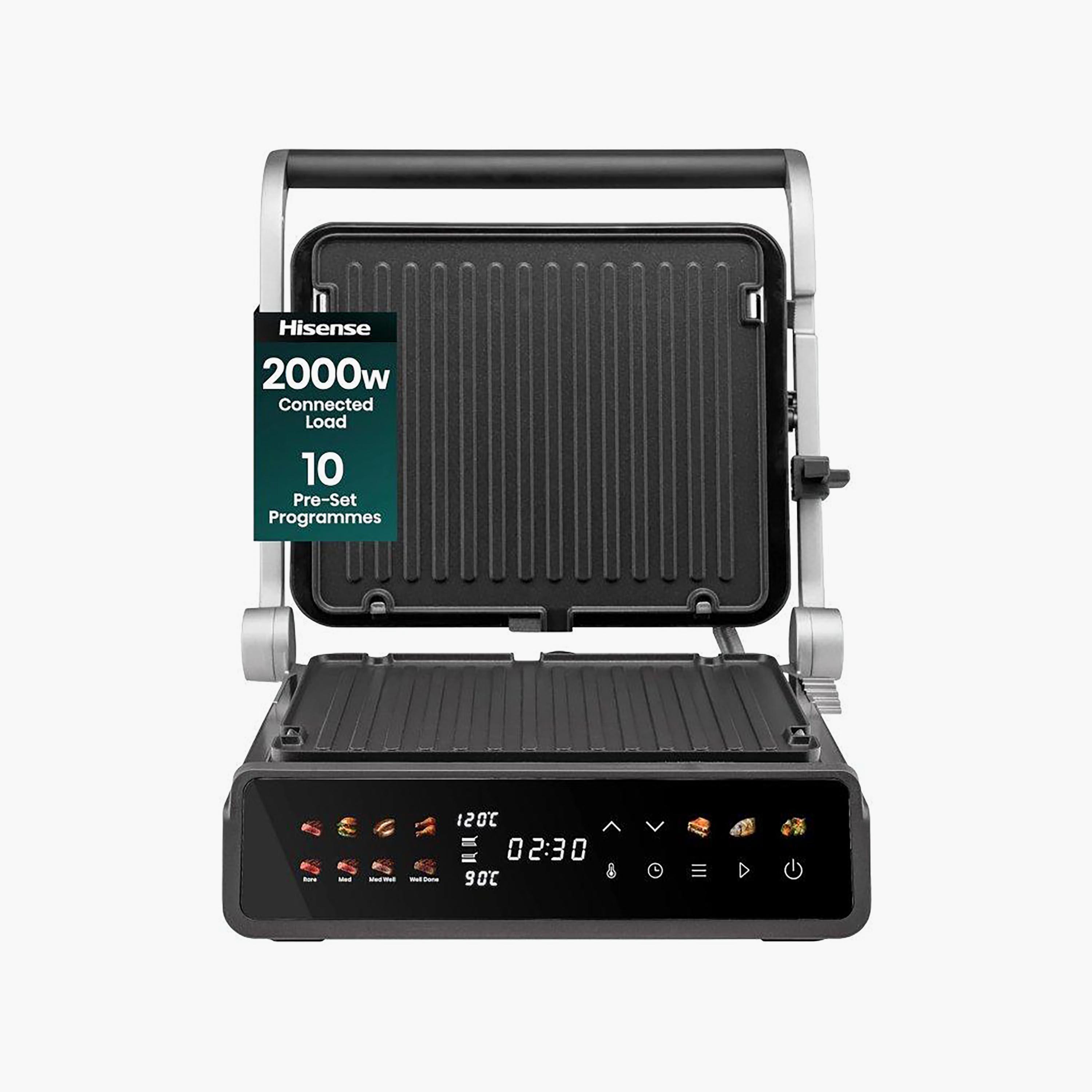 HISENSE Contact Grill Black Finish | HCG2000D-PROMO_EMAX_AE_ADIB_240926-image-1