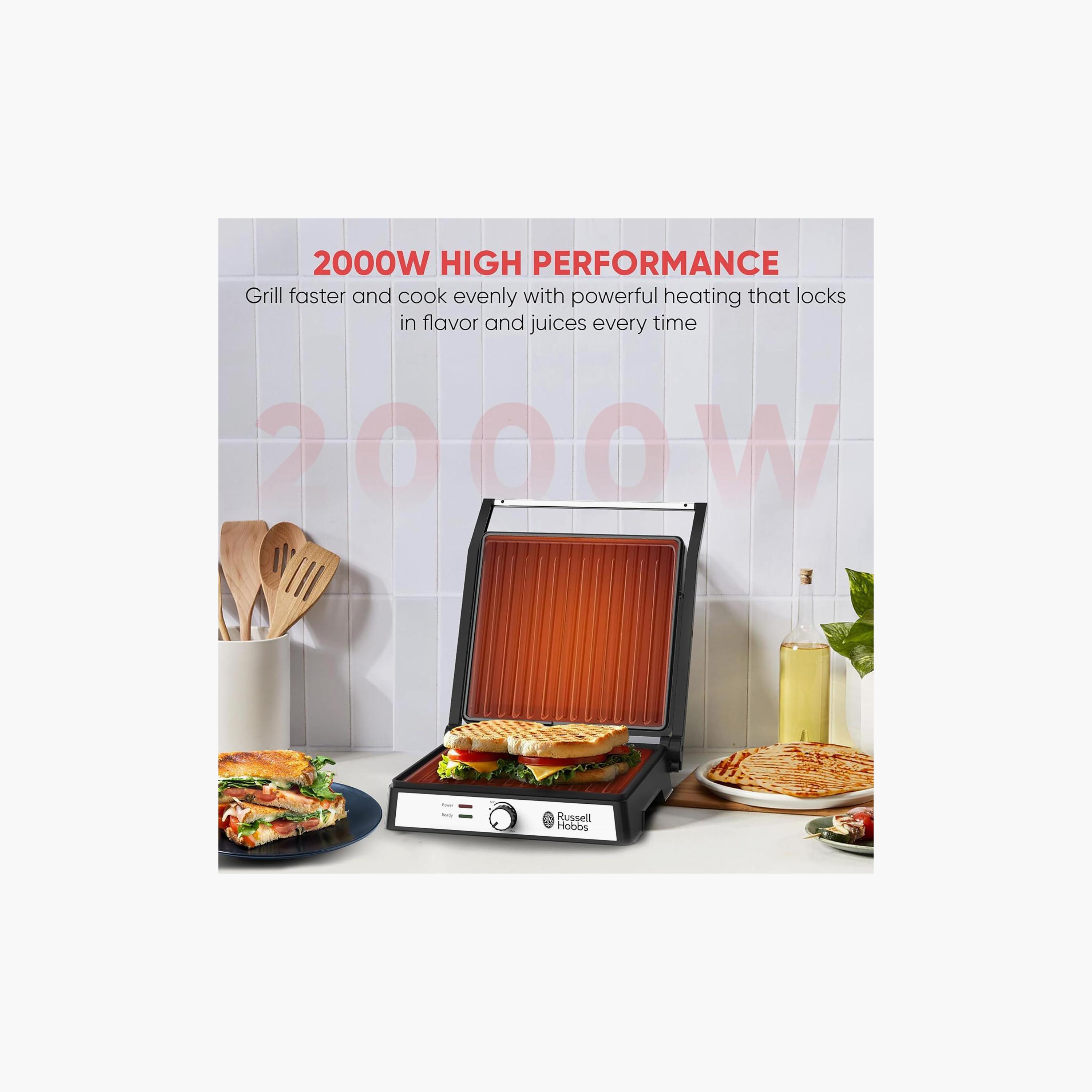 Russell Hobbs Grill and Panini Maker 2000W Black | RHGR17999-PROMO_EMAX_AE_ADIB_240926-image-3