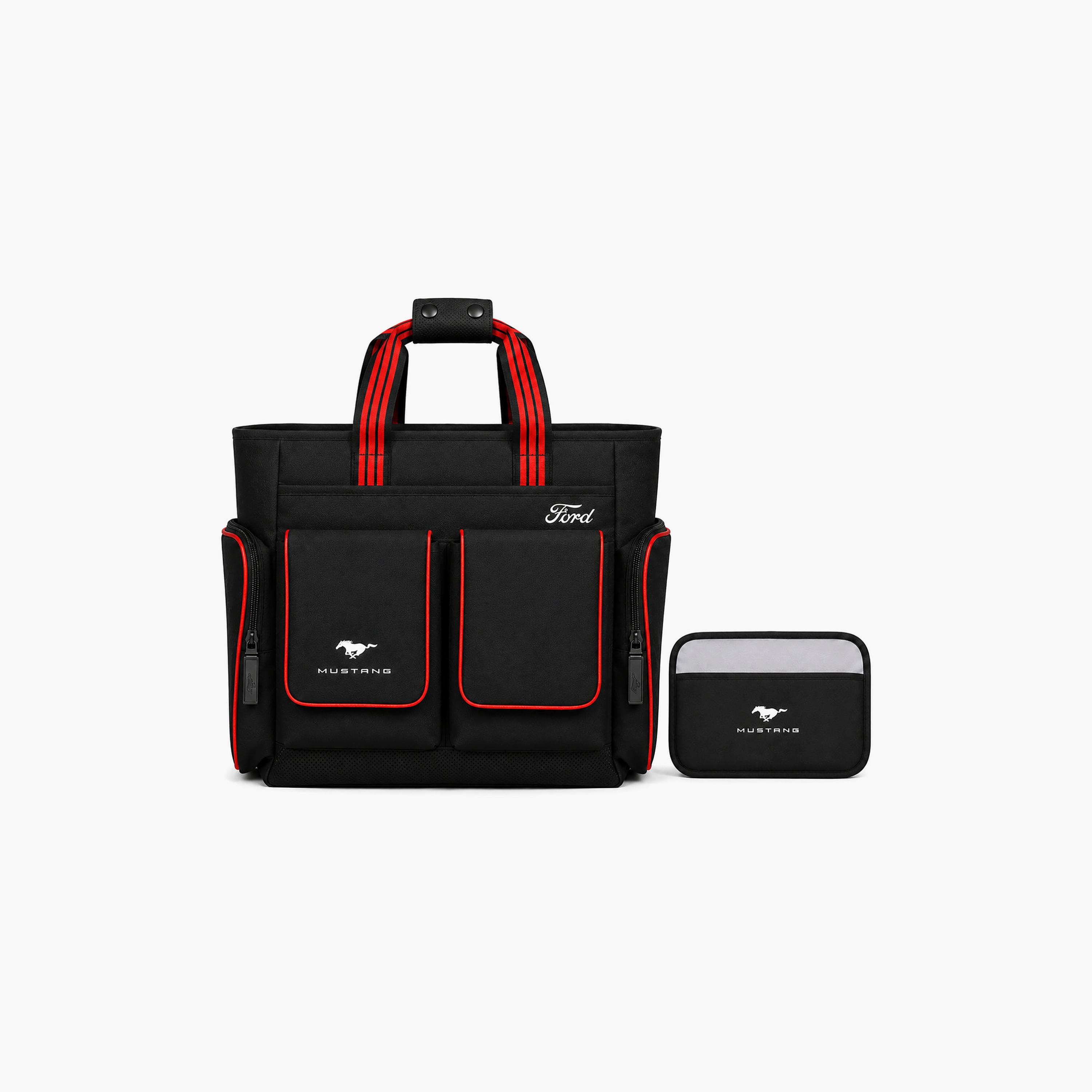 Mustang Pit Stop Deluxe Diaper Bag with Waterproof Changing Mat-baby-gear-diaperbags-image-1