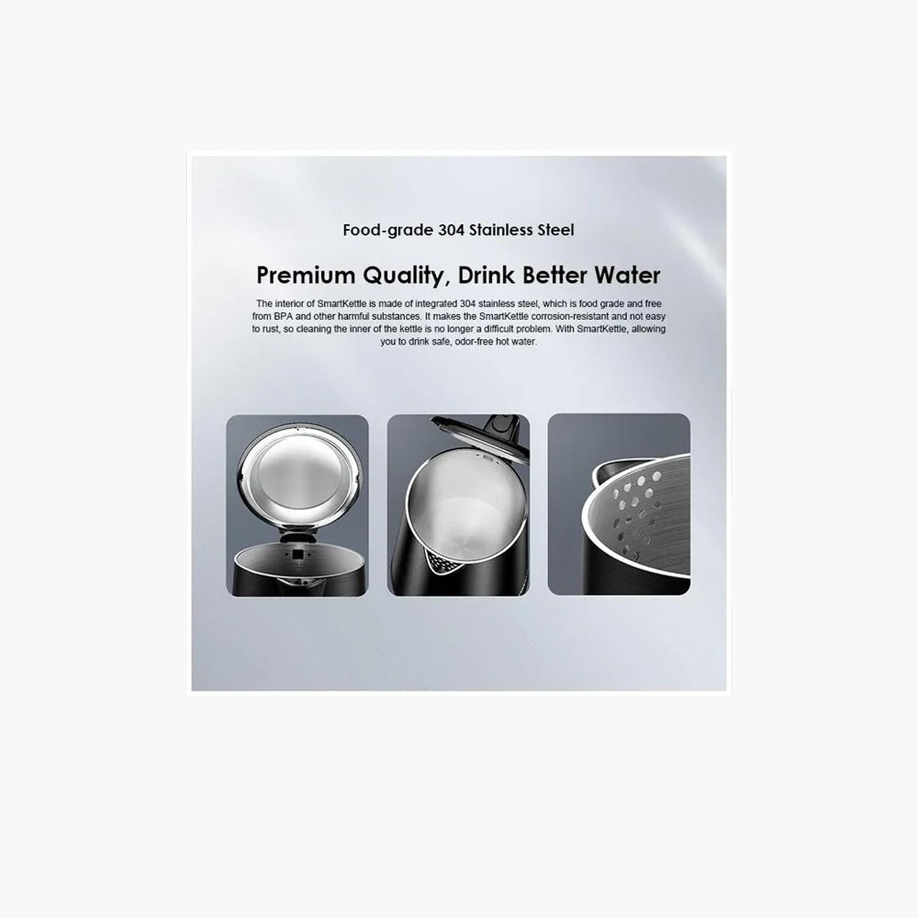 Oraimo Smart Kettle 1.7L with Full Metal Liner - Black-household-appliances-kitchenappliances-electrickettles-image-6