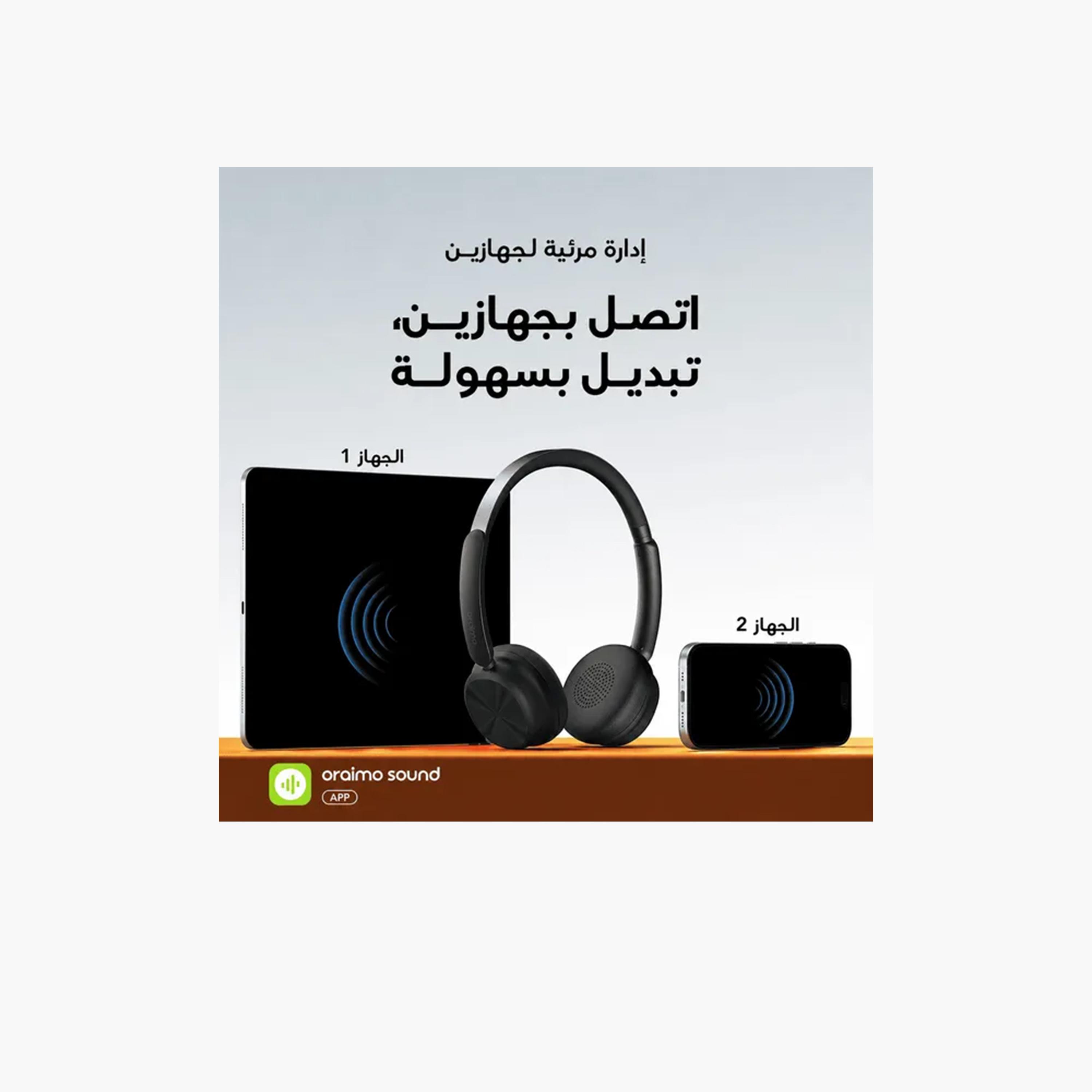 Oraimo BoomPop Air Lightweight On-Ear Wireless Headphones - Blue-electronics-headphonesandearphones-image-4
