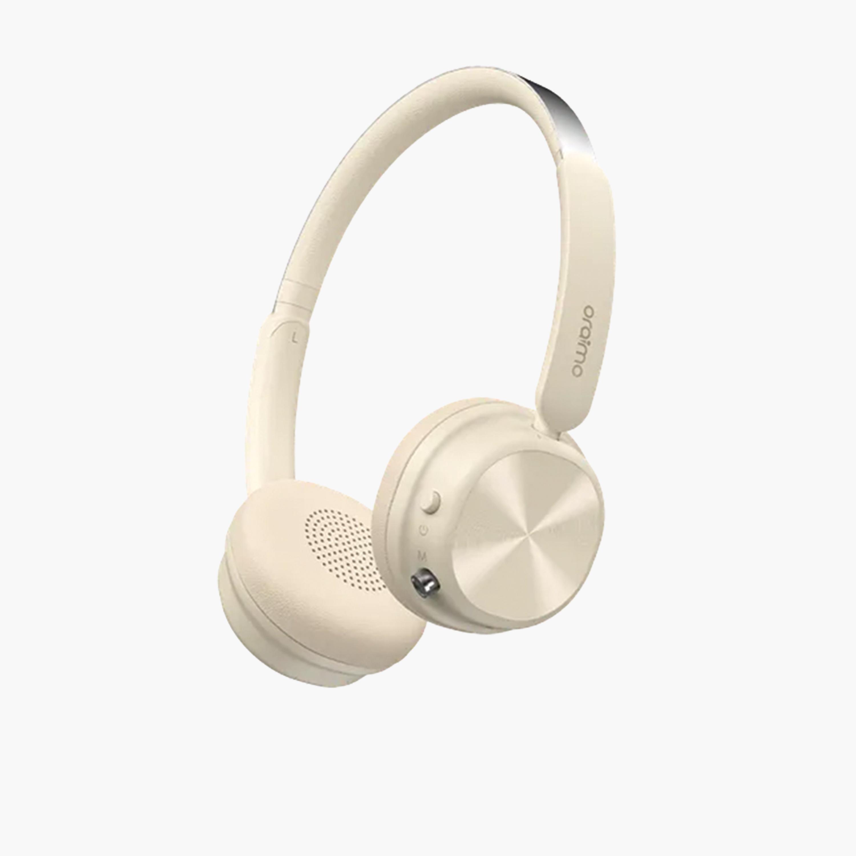 Oraimo BoomPop Air Lightweight On-Ear Wireless Headphones - Gold-electronics-headphonesandearphones-image-1