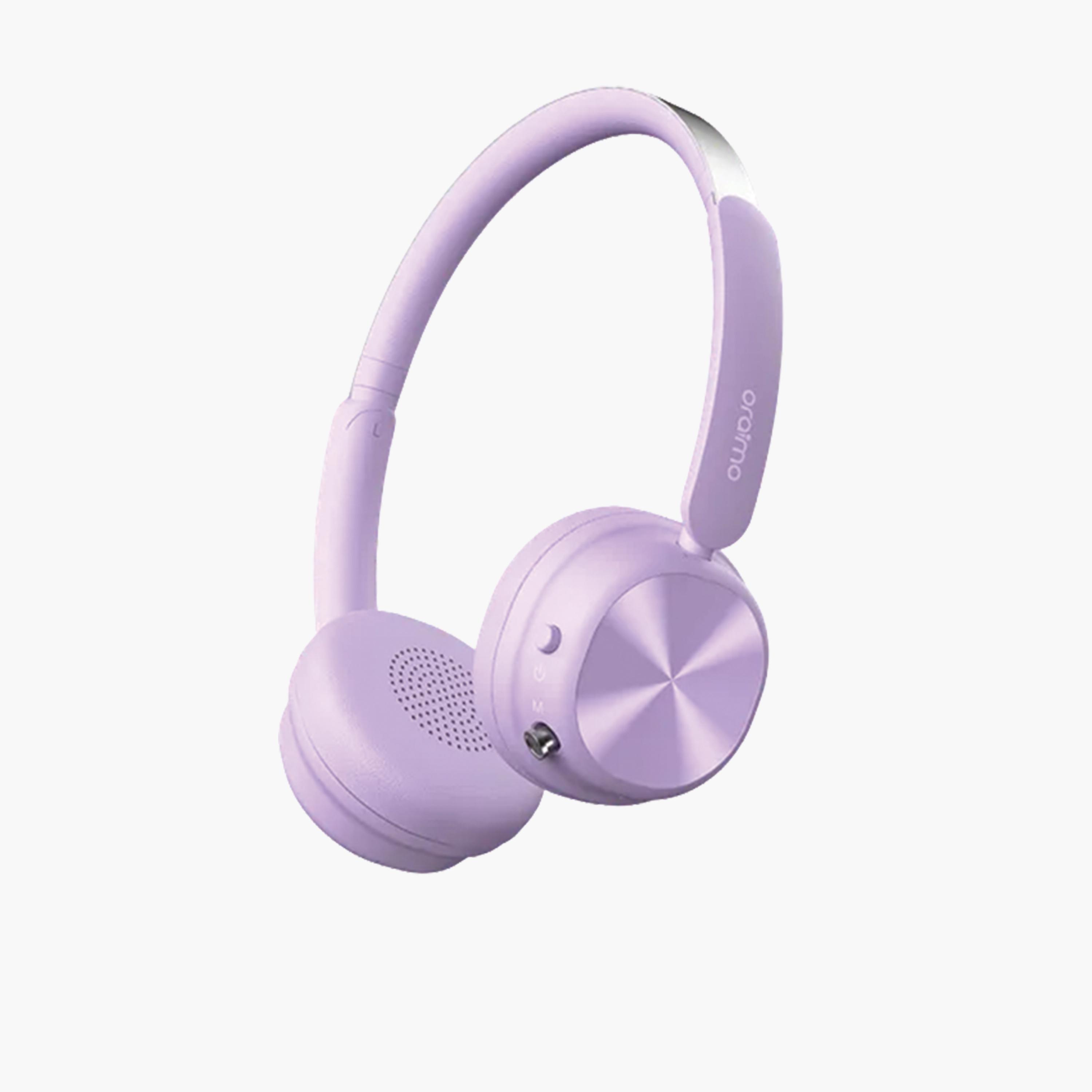 Oraimo BoomPop Air Lightweight On-Ear Wireless Headphones - Lavender-electronics-headphonesandearphones-image-1