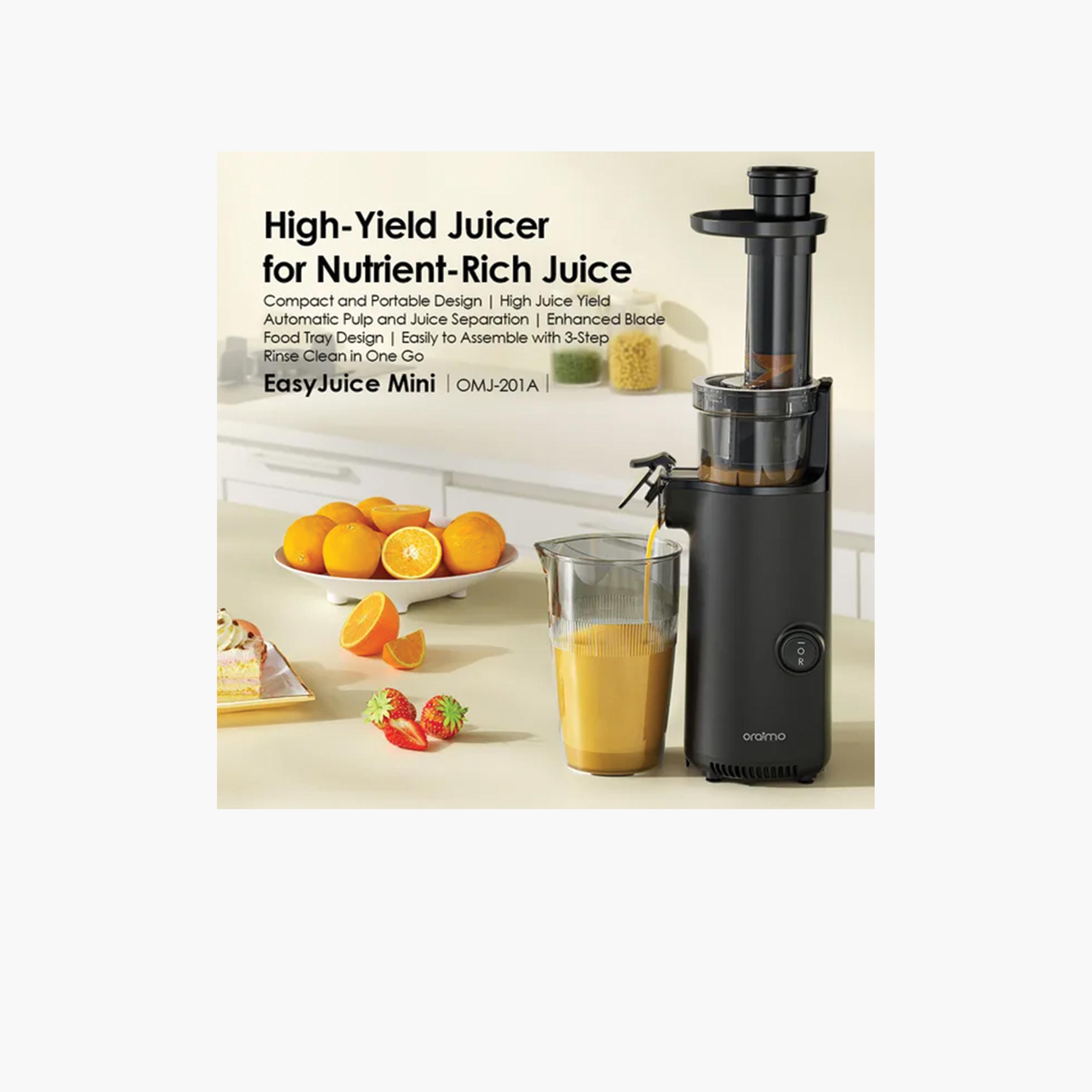 Oraimo EasyJuice Mini Portable Slow Juicer 500ml 130W - Black-household-appliances-kitchenappliances-blendersmixersandgrinders-image-2