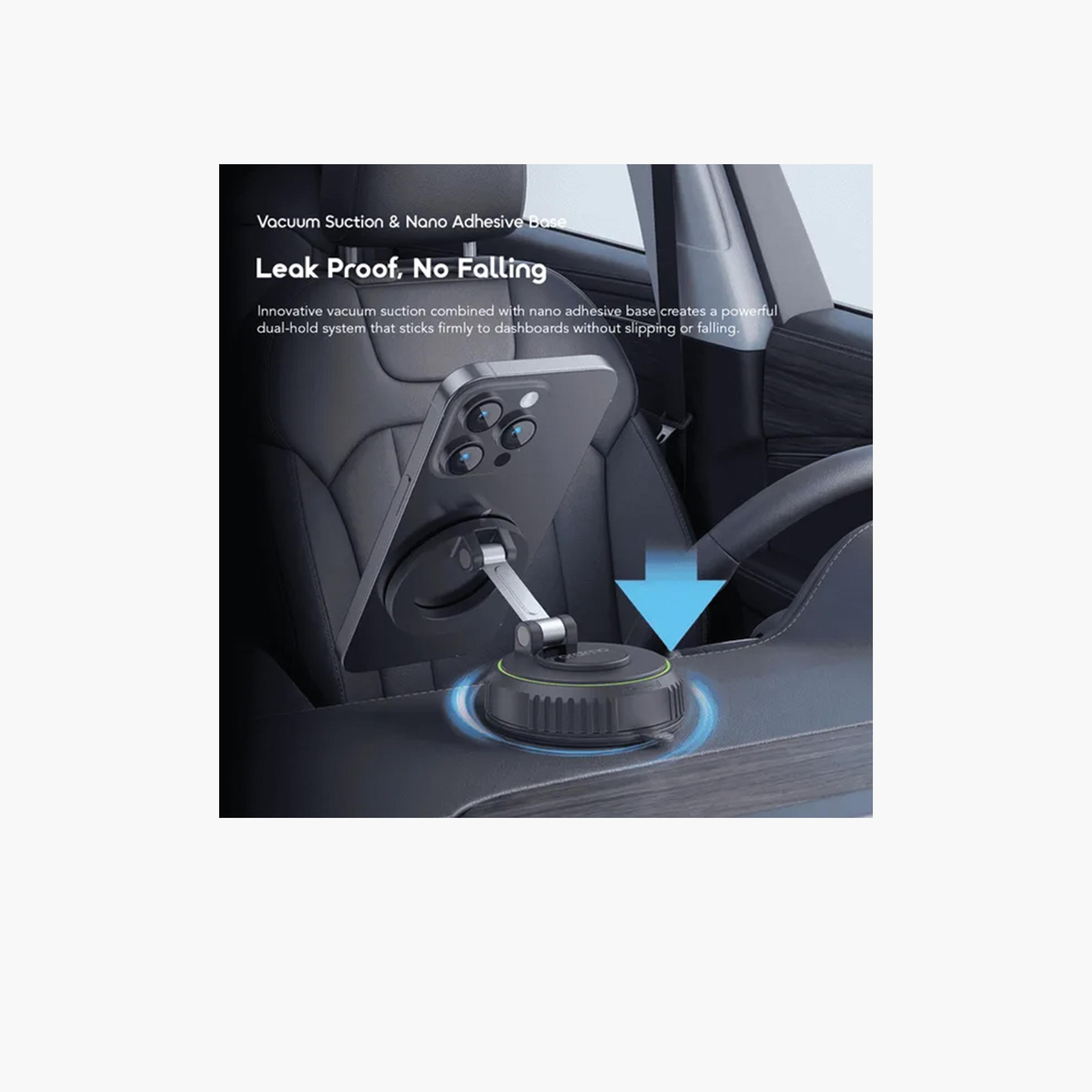 Oraimo Hydra 6 720° Rotatable Firm Flexible Car Mount - Black-electronics-accessories-mobileaccesories-image-5
