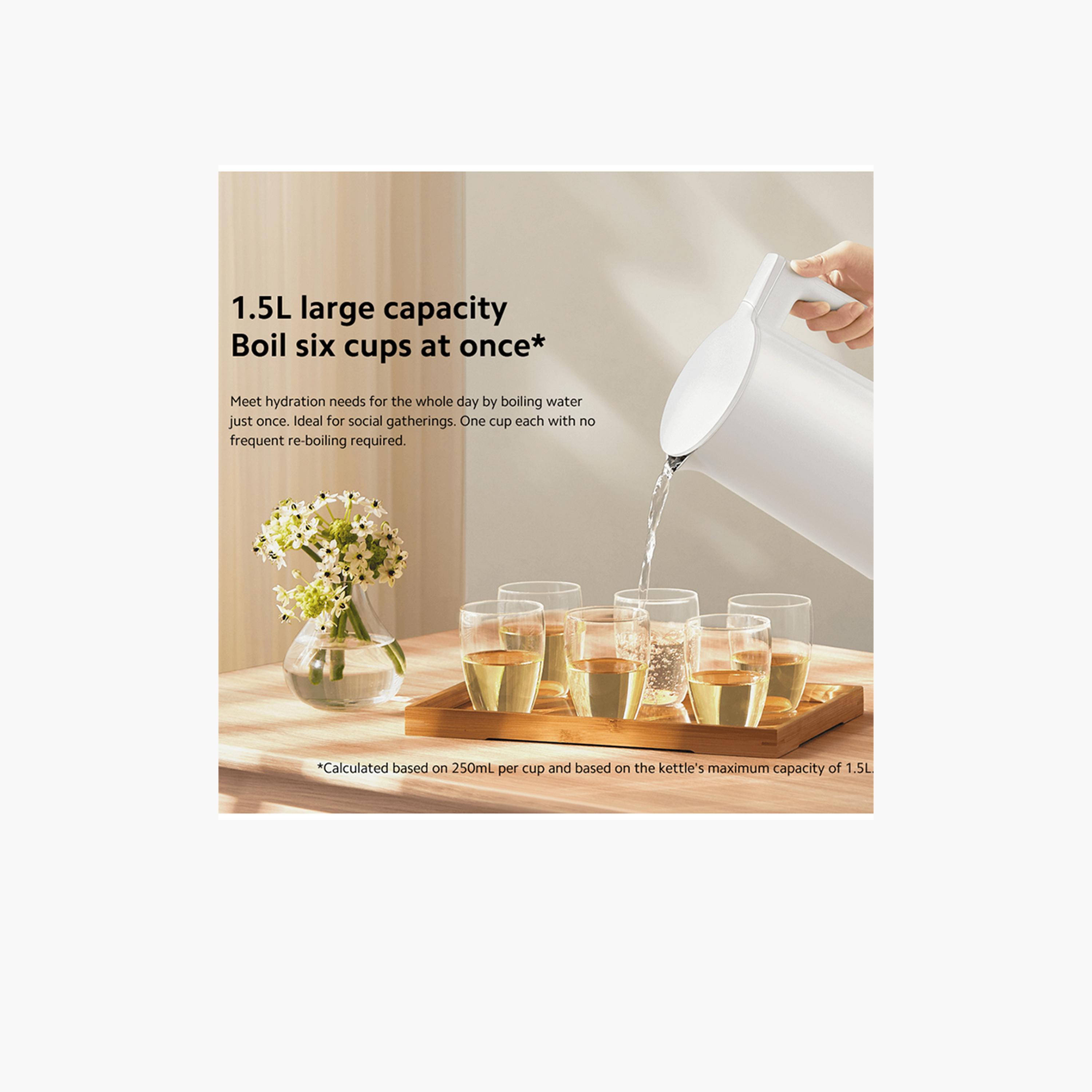 Xiaomi Electric Kettle 2 Lite 1.5L BHR9105GB - White-household-appliances-kitchenappliances-electrickettles-image-4