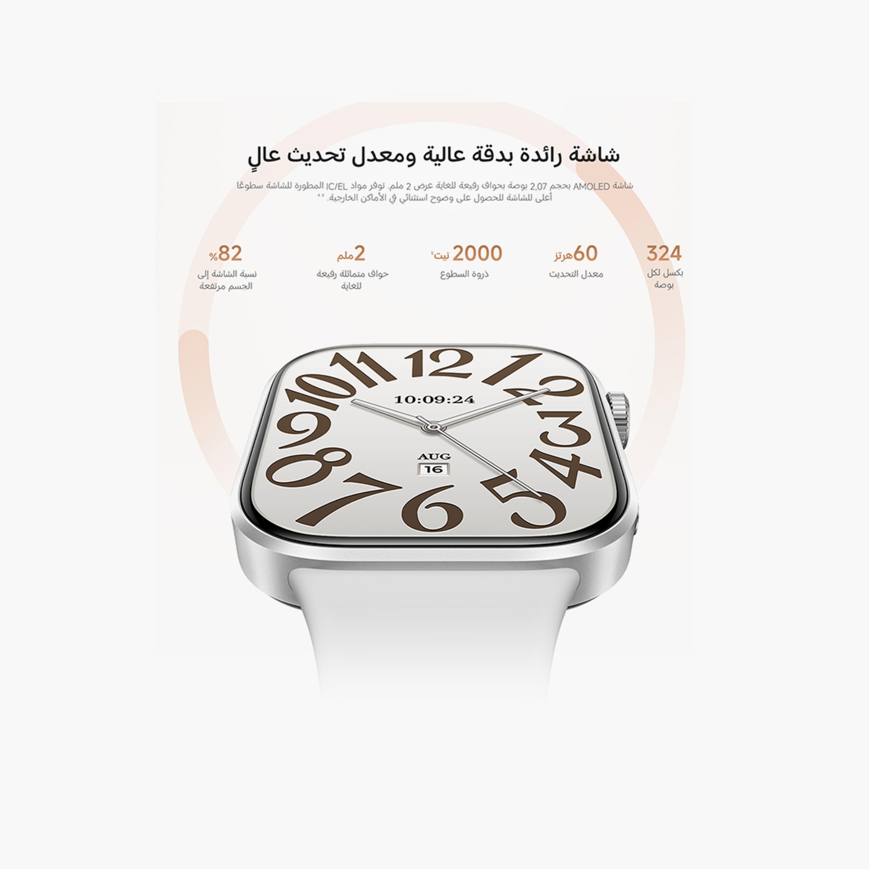 شاومي - ساعة ريدمي 6 BHR08CIGL - أسود أوبسيديان-electronics-smartwatches-image-5