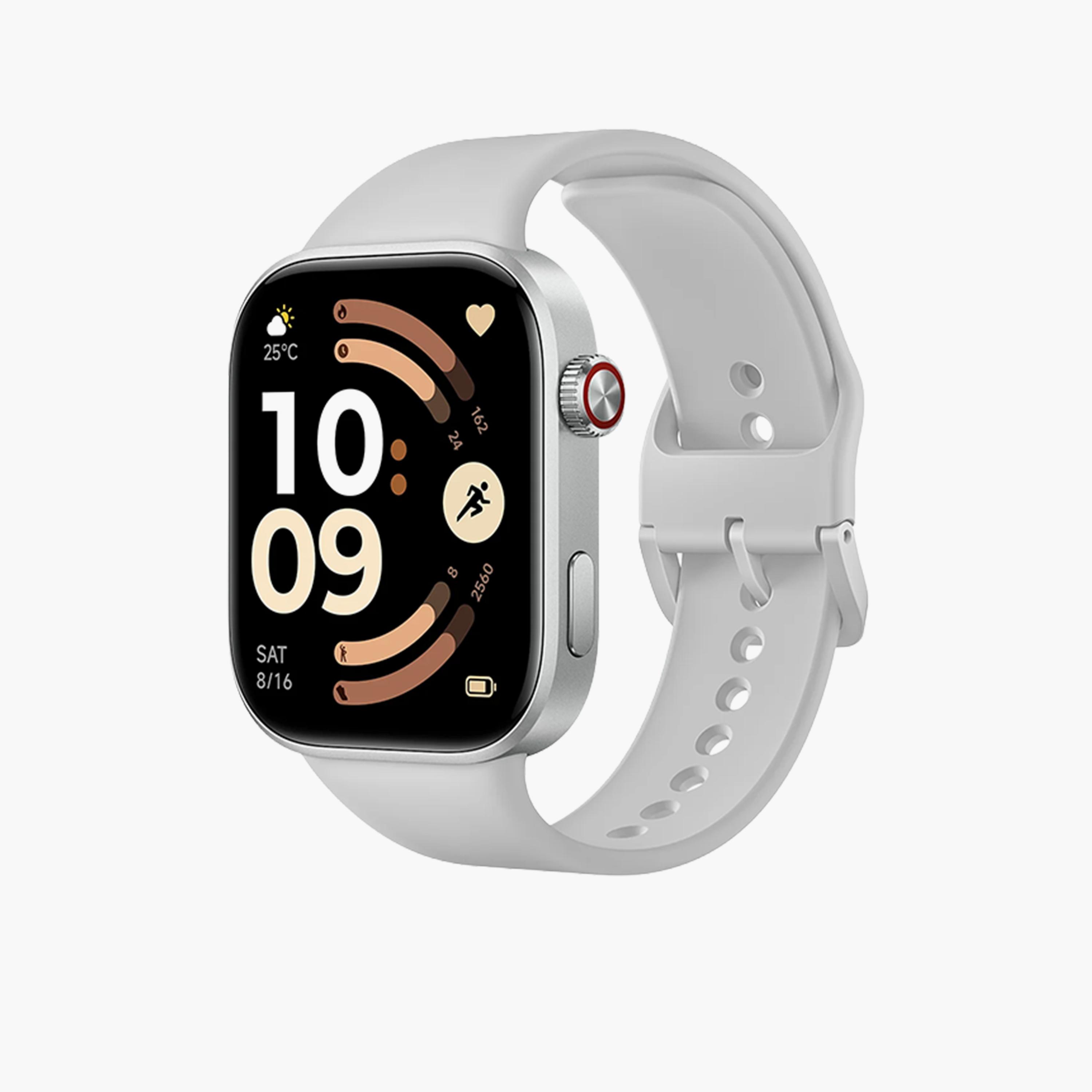 شاومي - ساعة ريدمي 6 BHR08CUGL - رمادي فضي-electronics-smartwatches-image-1