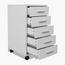vidaXL Office Drawer Unit-furniture-office-bookcasesdividersandstorage-image-3