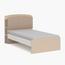 Woody Cappuccino Single Bed - 120x200 cm-furniture-bedroom-beds-singlebeds-image-3