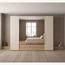 Woody Aruba 5-Door Wardrobe with Drawers-furniture-bedroom-wardrobes-image-1