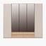 Woody Aruba 5-Door Wardrobe with Drawers-furniture-bedroom-wardrobes-image-3