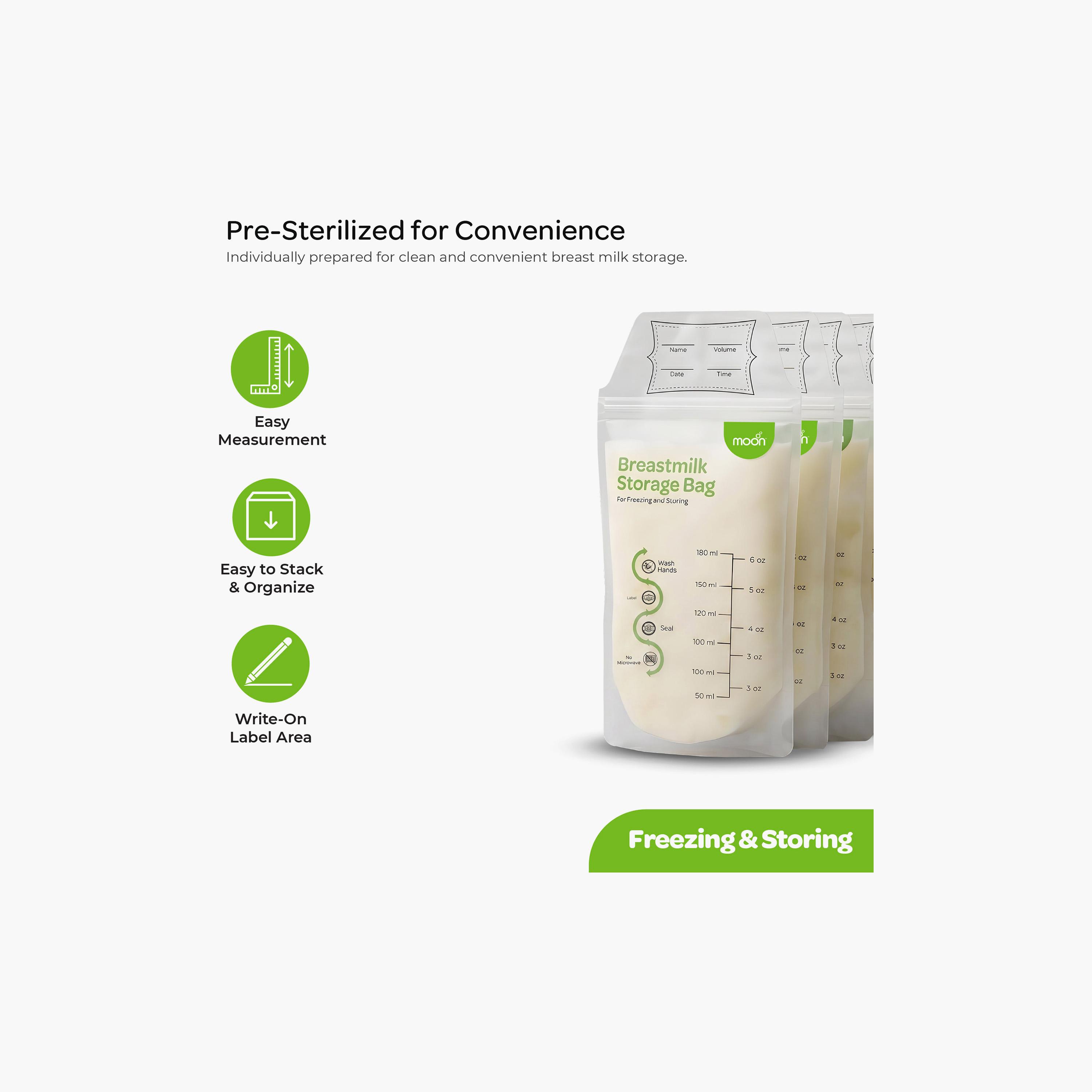 Moon 50-Piece BPA Free Leak Proof Milk Storage Bags-baby-feeding-breastfeedingandcare-image-13