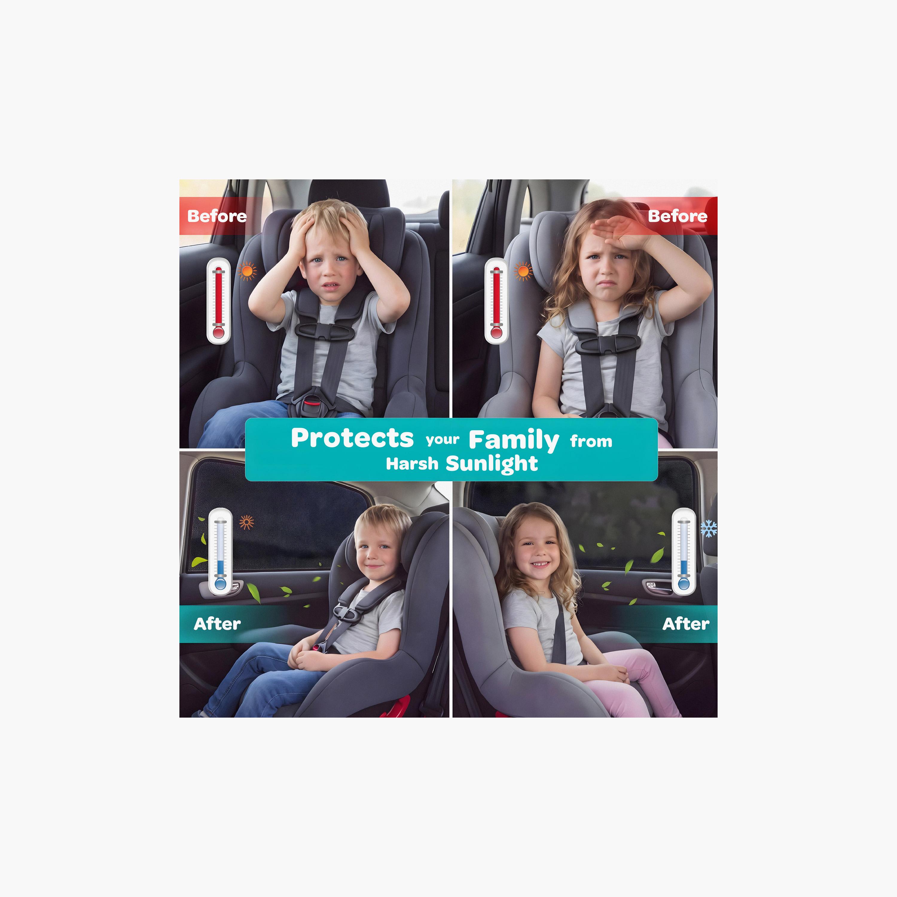 ستارة نتوءات شبكية لنوافذ السيارة للحماية من الأشعة فوق البنفسجية قطعتين من مون-baby-gear-travelaccessories-image-13