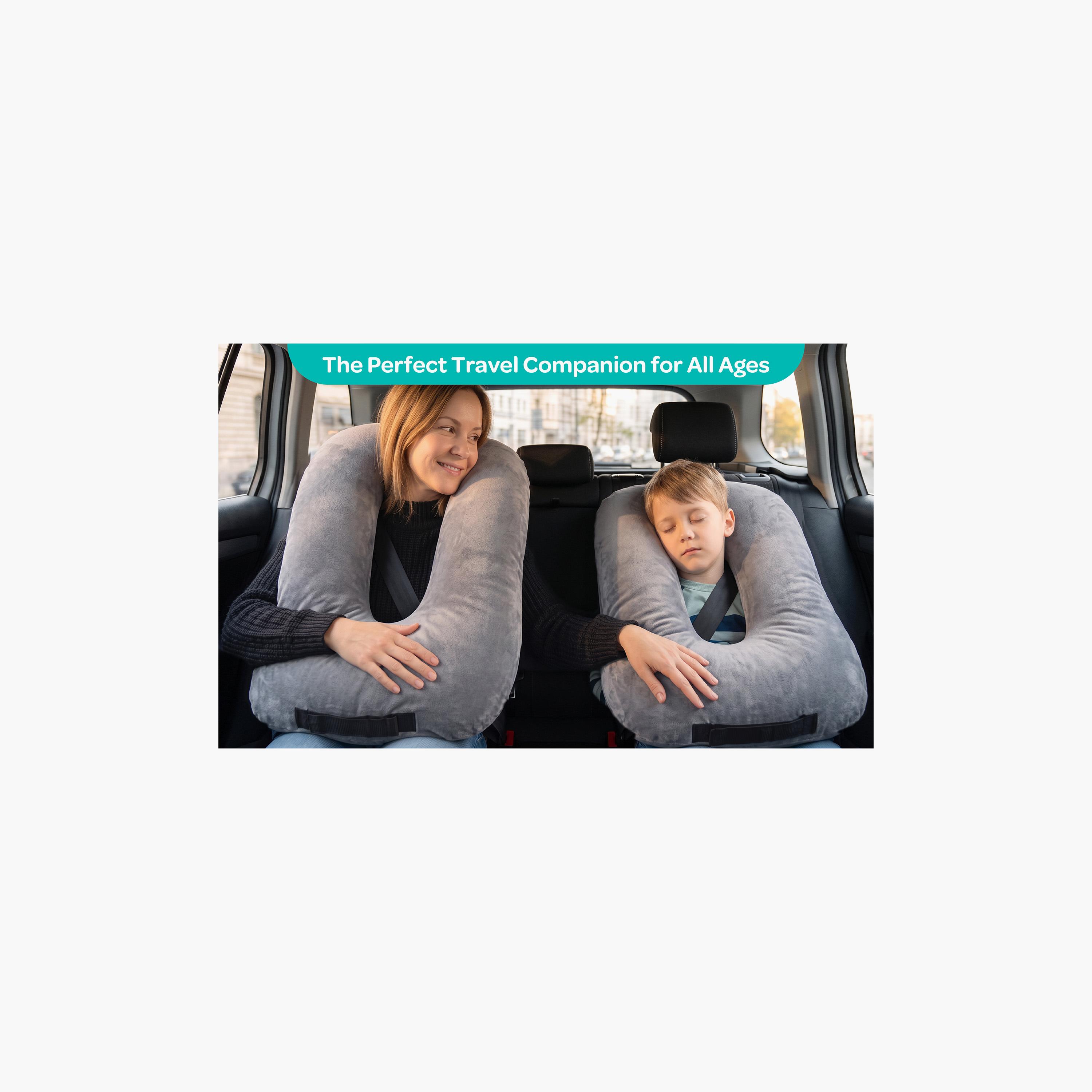 Moon Ergonomic U-Shape Neck Support Travel Pillow-baby-gear-travelaccessories-image-5