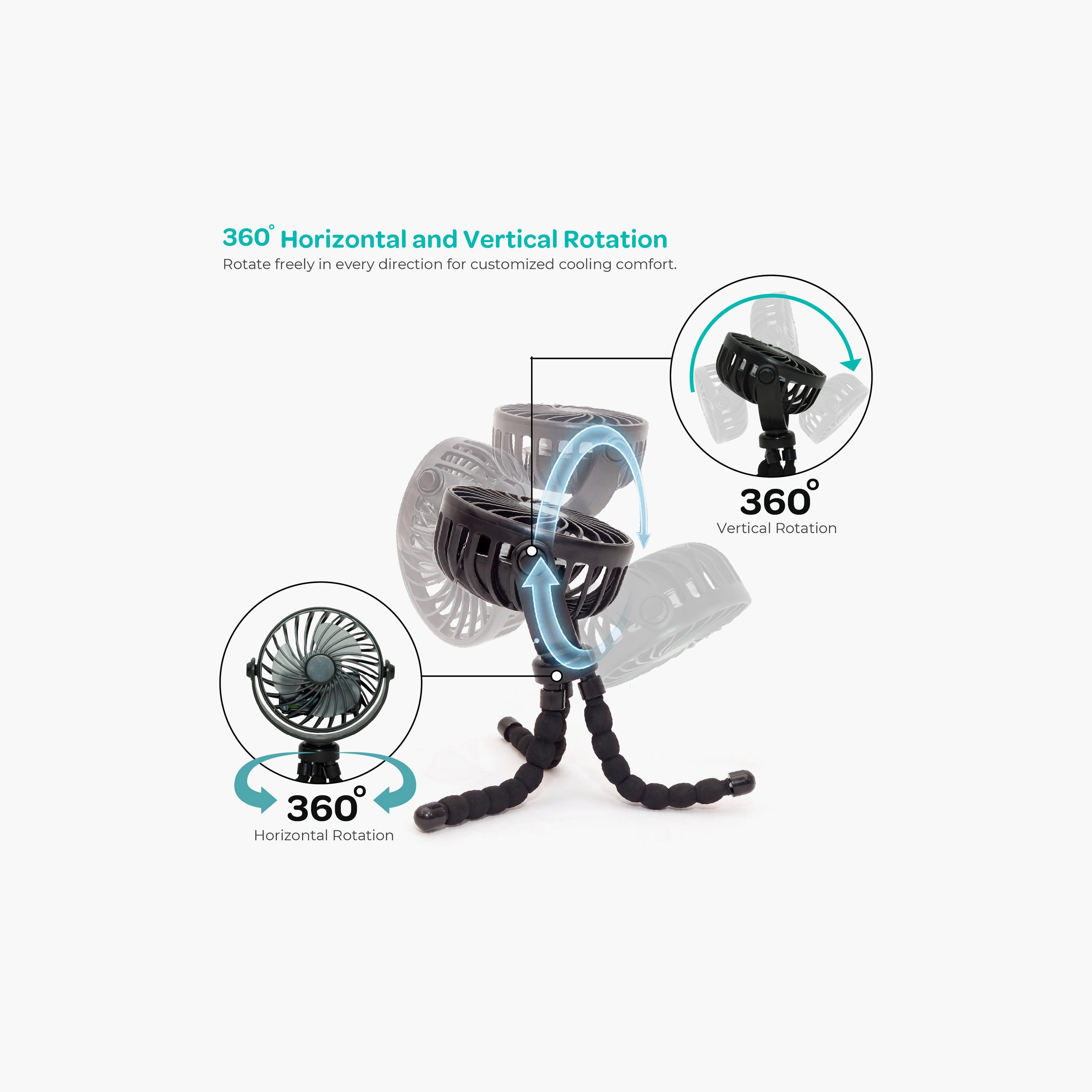 مروحة محمولة 360 درجة قابلة للتثبيت بمشبك مع حامل ثلاثي من مون-baby-gear-strollersandprams-accessories-image-13