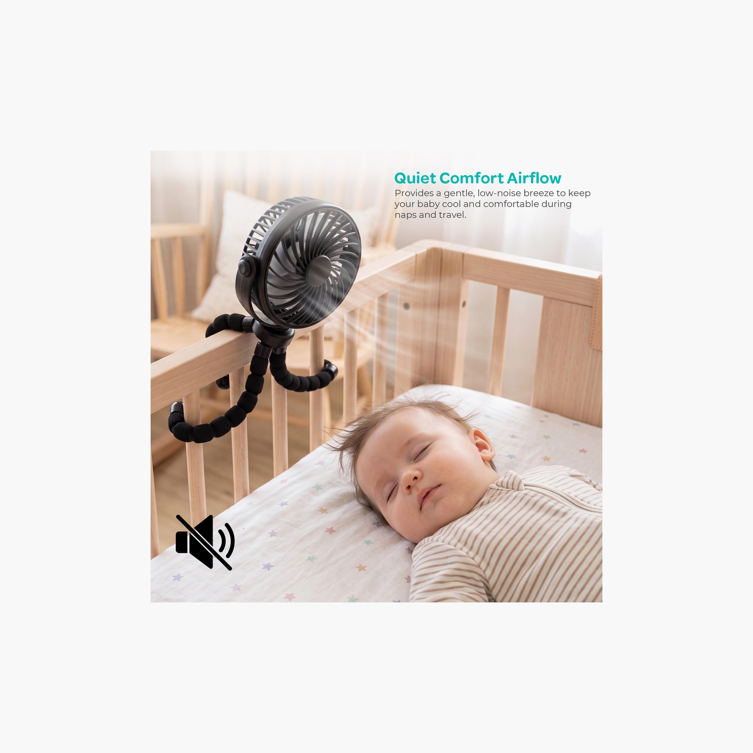 مروحة محمولة 360 درجة قابلة للتثبيت بمشبك مع حامل ثلاثي من مون-baby-gear-strollersandprams-accessories-image-2