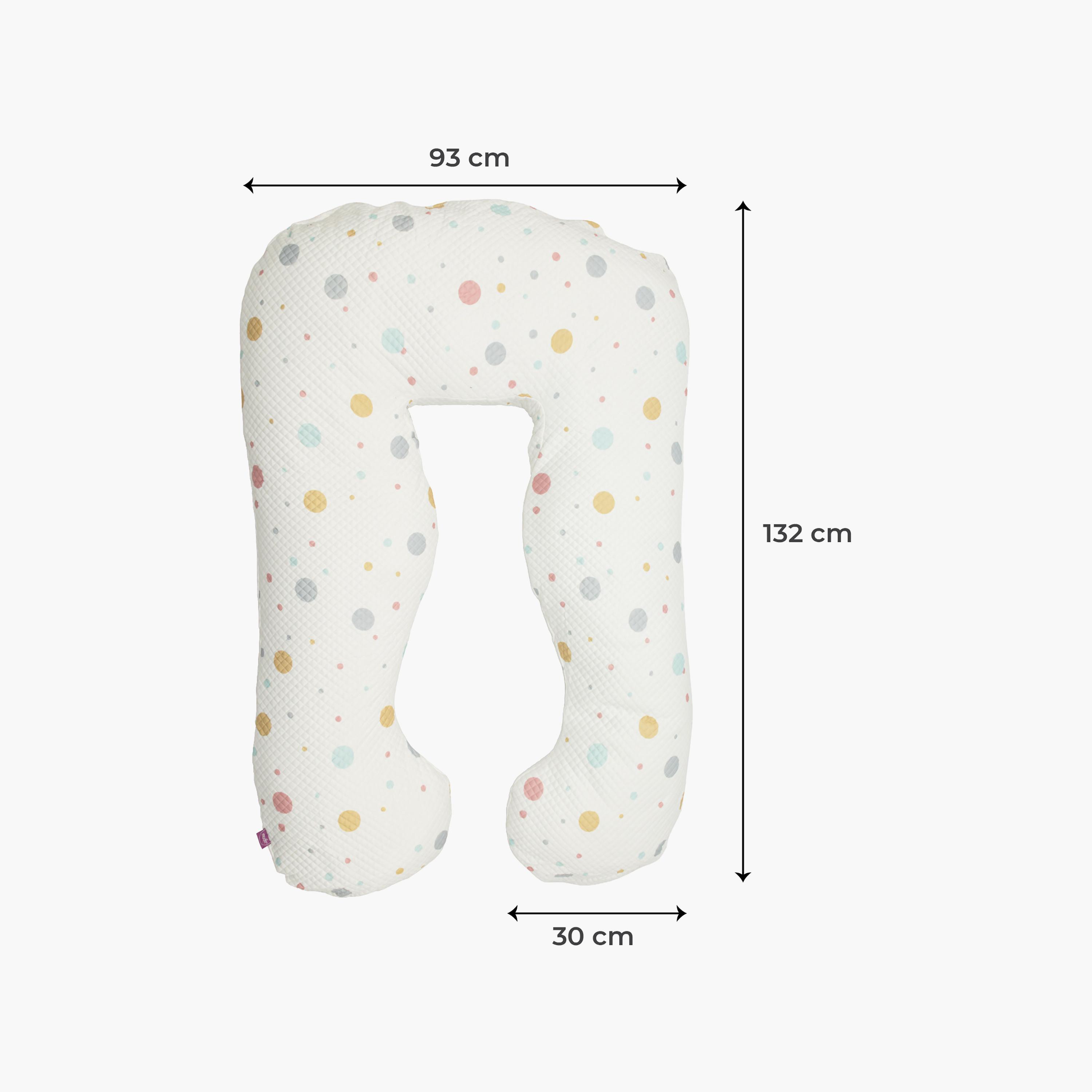 وسادة دعم الحوامل بتصميم على شكل حرف U من مون-baby-maternalcare-pregnancypillows-image-4