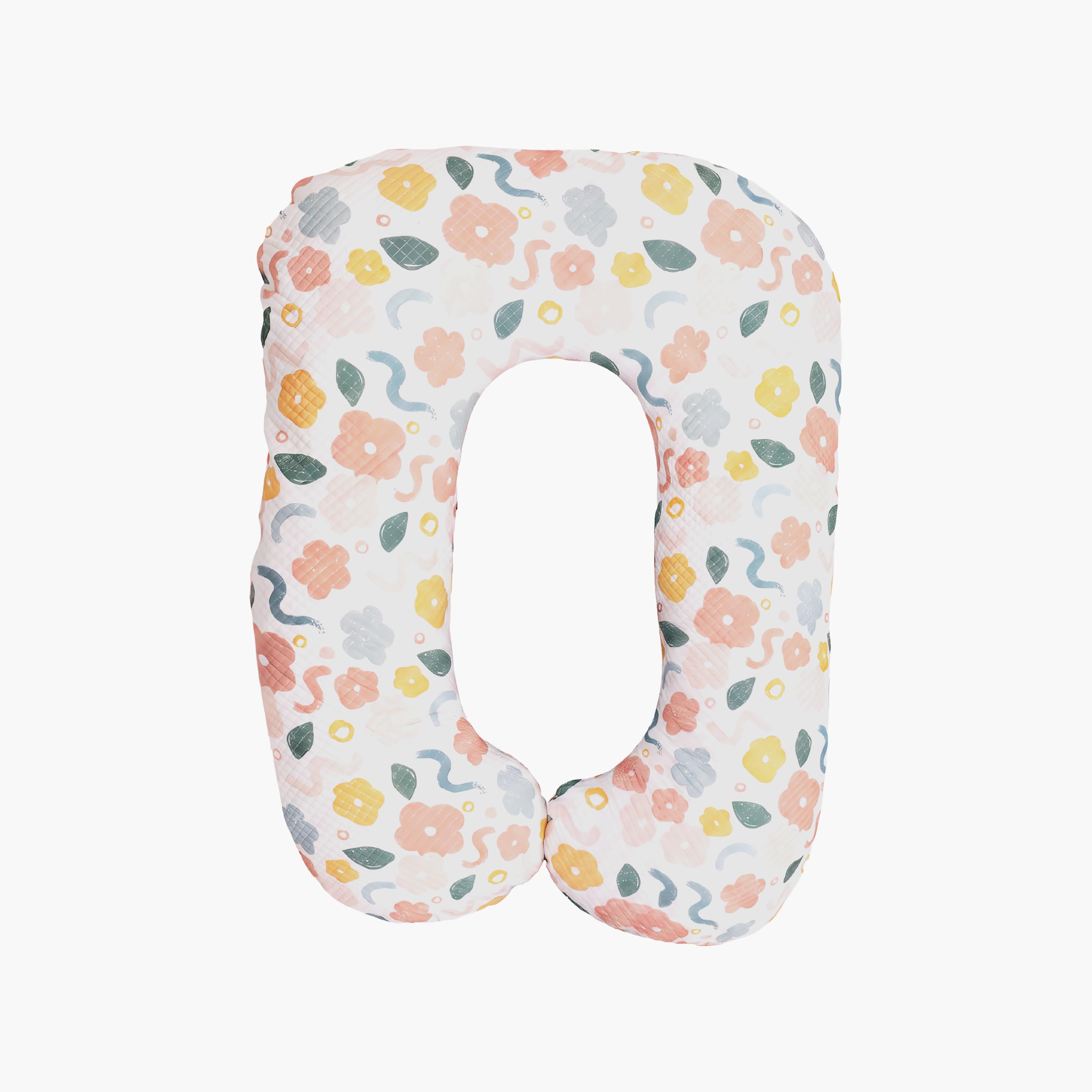 وسادة دعم الحوامل بتصميم على شكل حرف U من مون-baby-maternalcare-pregnancypillows-image-1
