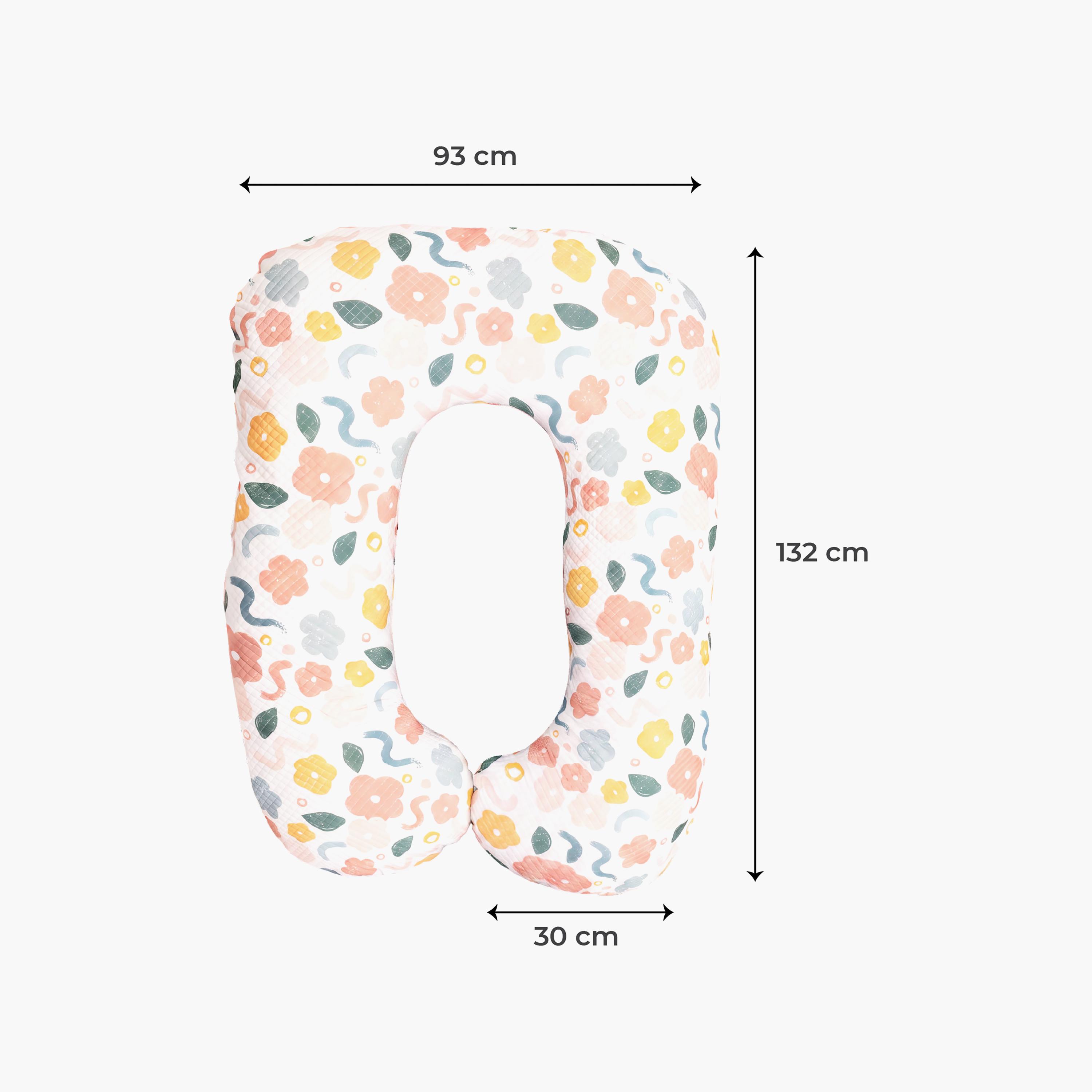 وسادة دعم الحوامل بتصميم على شكل حرف U من مون-baby-maternalcare-pregnancypillows-image-4
