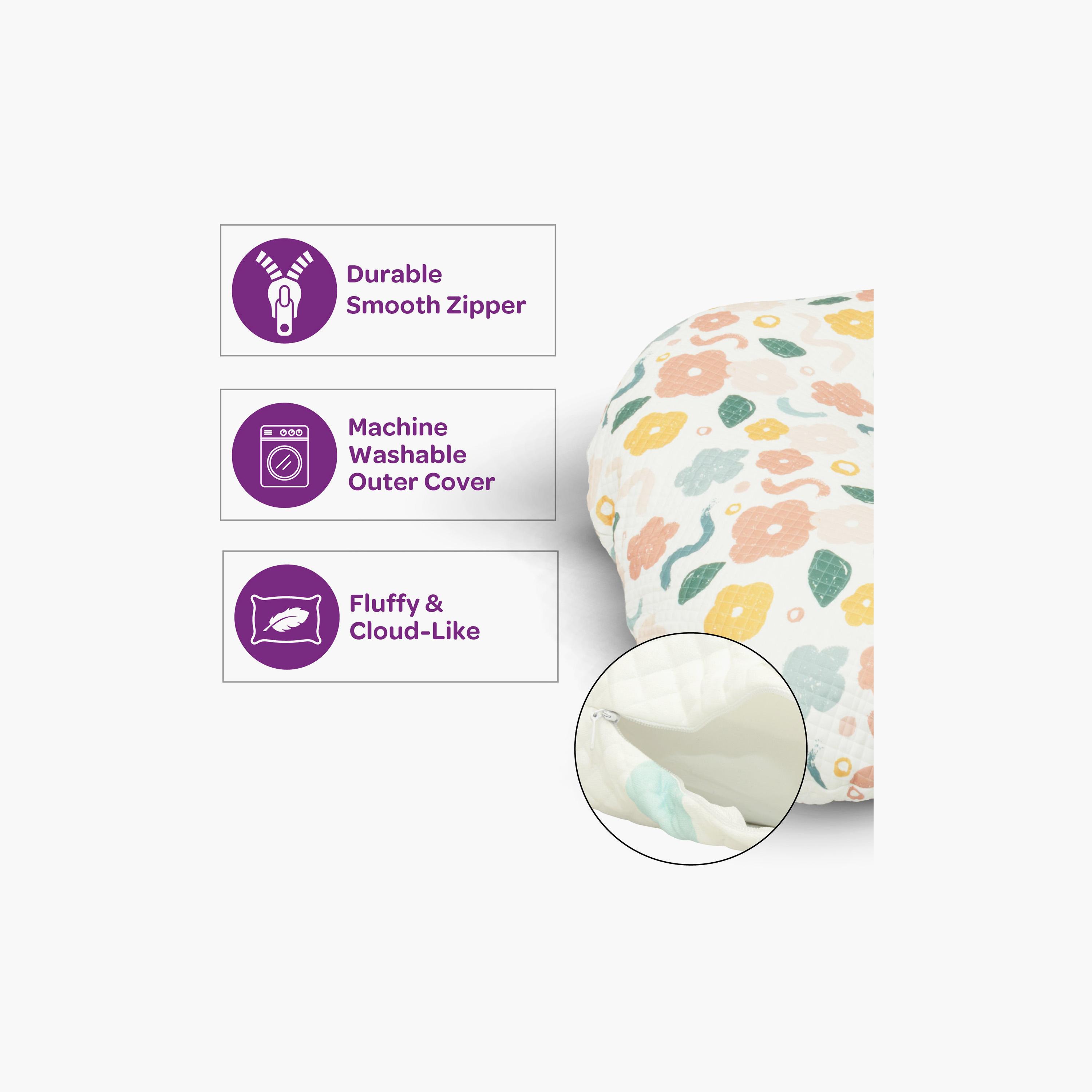 وسادة دعم الحوامل بتصميم على شكل حرف U من مون-baby-maternalcare-pregnancypillows-image-6