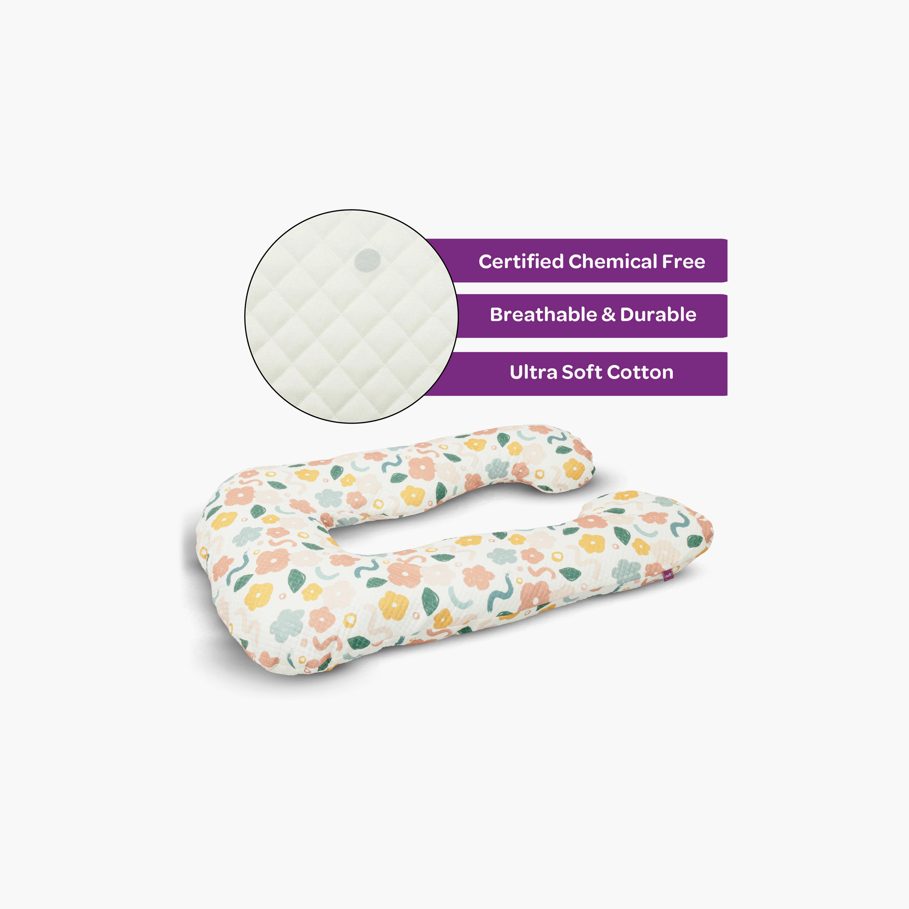 وسادة دعم الحوامل بتصميم على شكل حرف U من مون-baby-maternalcare-pregnancypillows-image-8