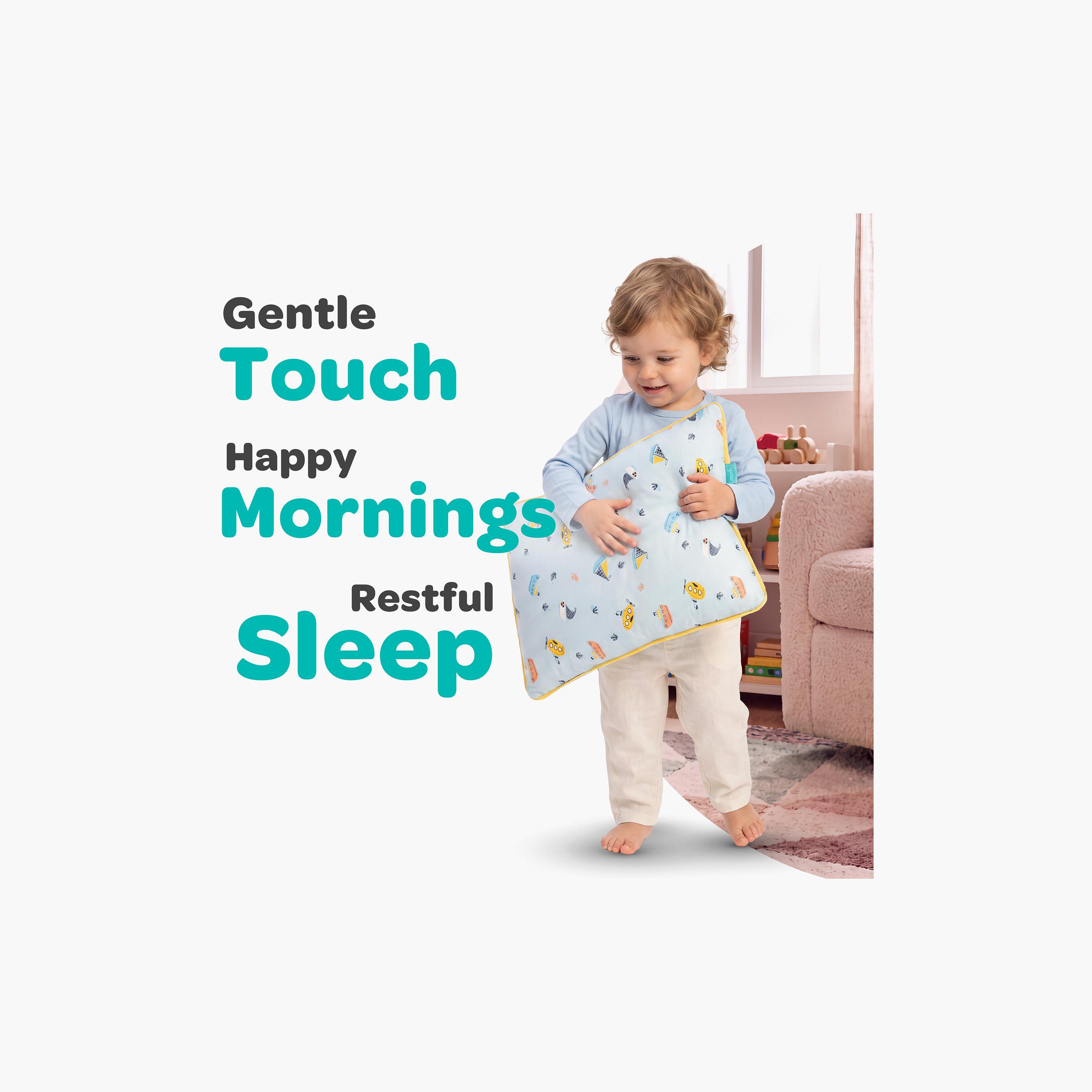 Moon Gentle Bamboo Fibre Pillow with Removable Cotton Pillowcase - Watercraft-baby-nursery-babybedding-image-11