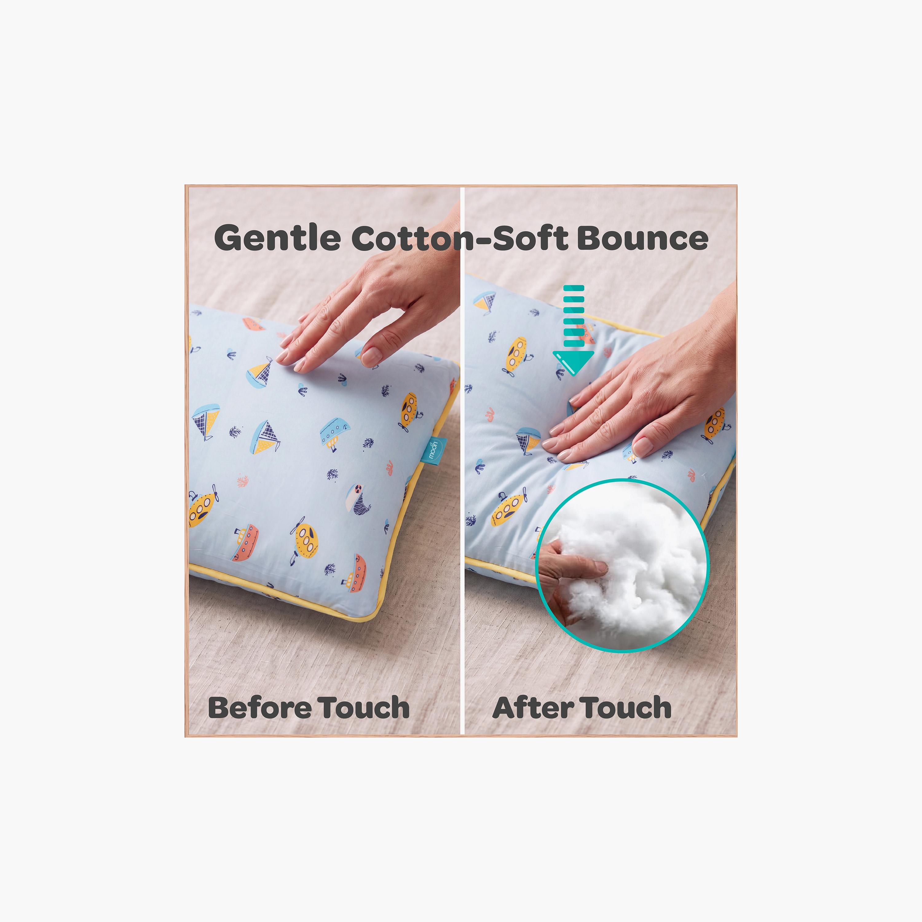 Moon Gentle Bamboo Fibre Pillow with Removable Cotton Pillowcase - Watercraft-baby-nursery-babybedding-image-12