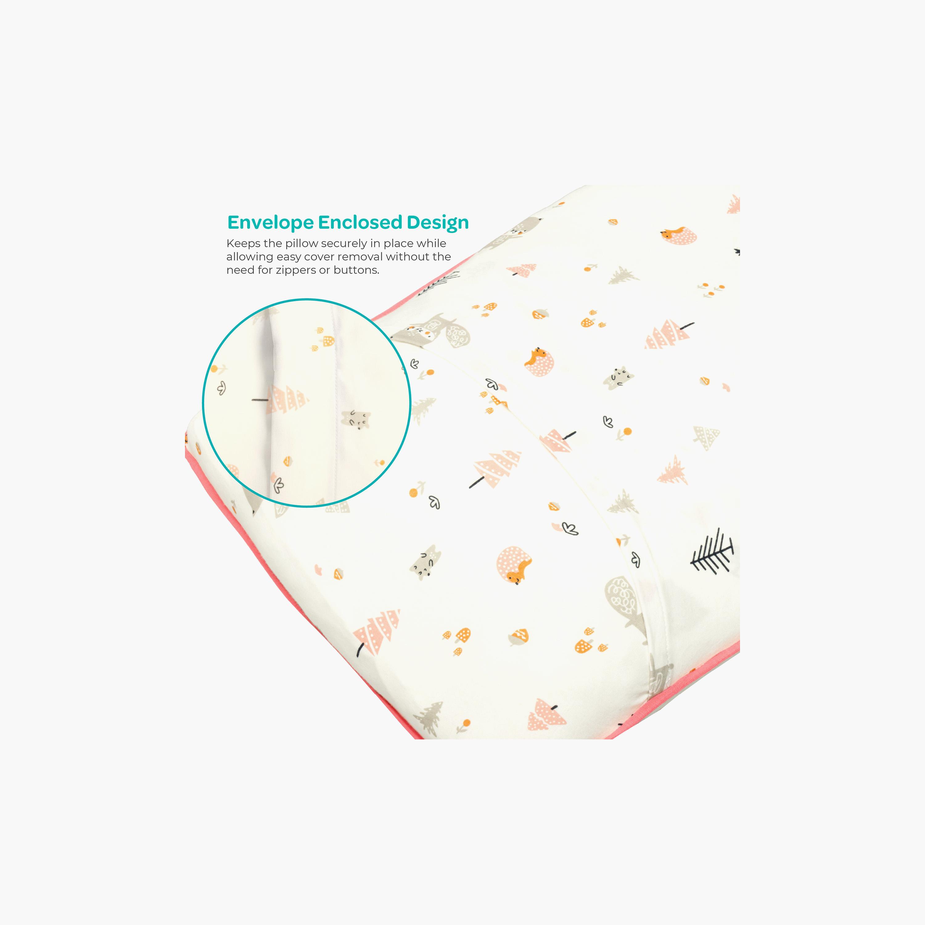 Moon Gentle Bamboo Fibre Pillow with Removable Cotton Pillowcase - Forest-baby-nursery-babybedding-image-8