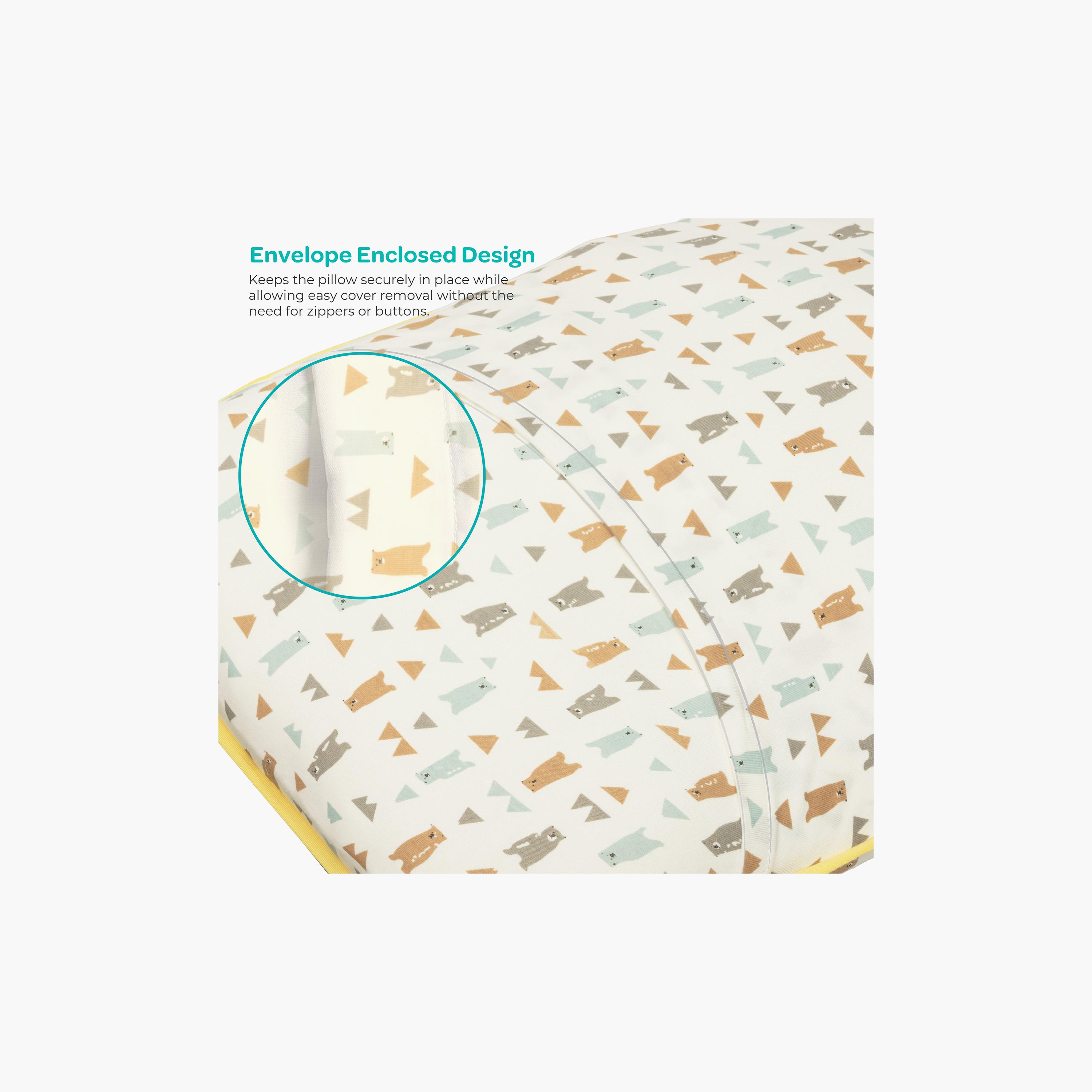 Moon Gentle Bamboo Fibre Pillow with Removable Cotton Pillowcase - Bear-baby-nursery-babybedding-image-9