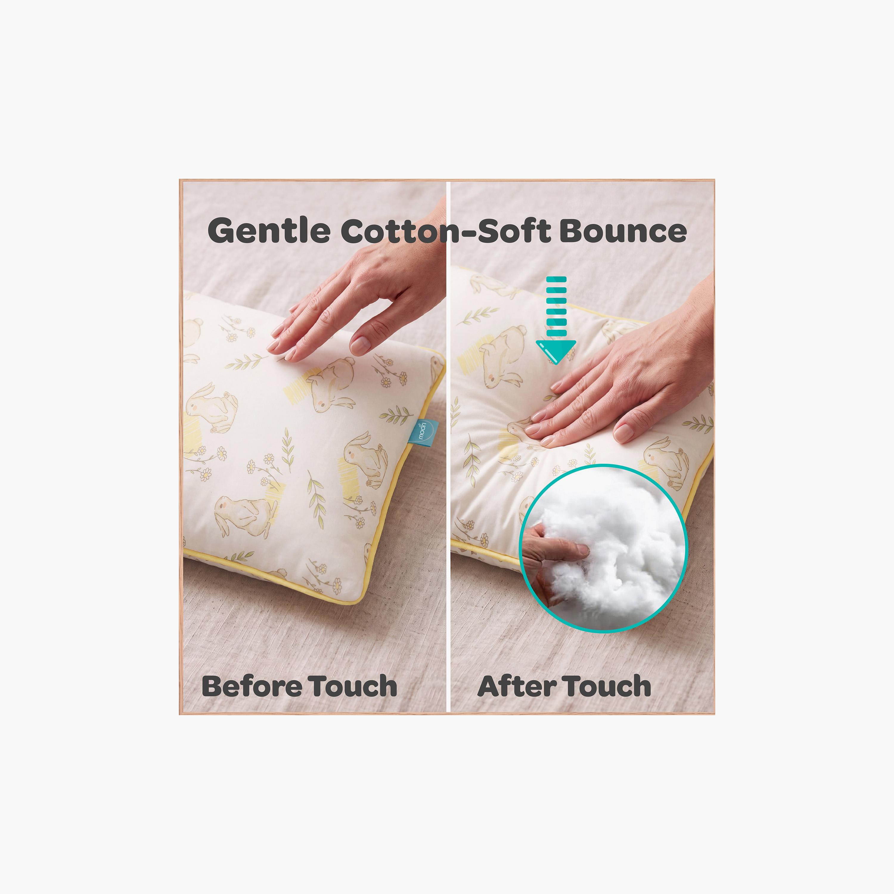 Moon Gentle Bamboo Fibre Pillow with Removable Cotton Pillowcase - Rabbit-baby-nursery-babybedding-image-12