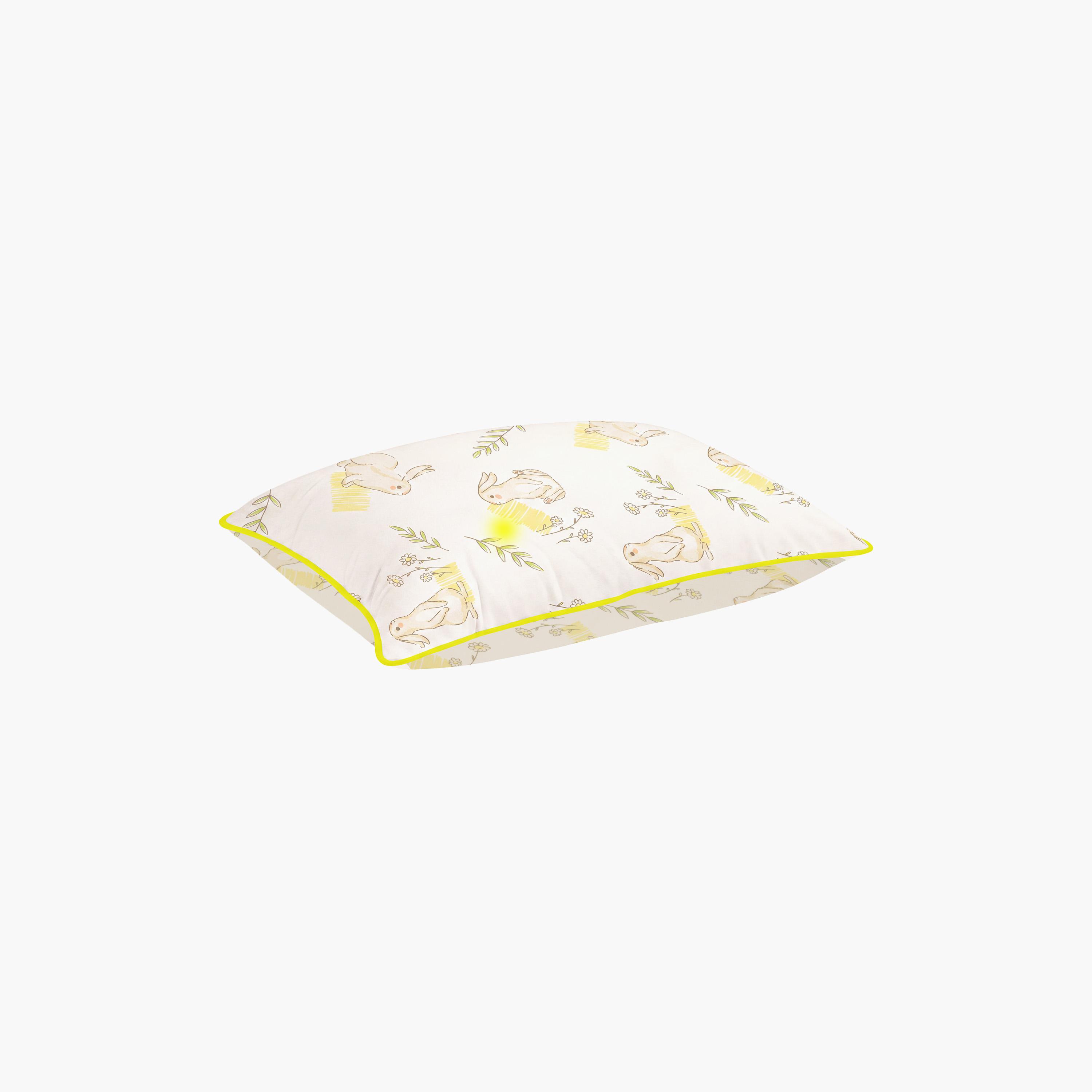 Moon Gentle Bamboo Fibre Pillow with Removable Cotton Pillowcase - Rabbit-baby-nursery-babybedding-image-5