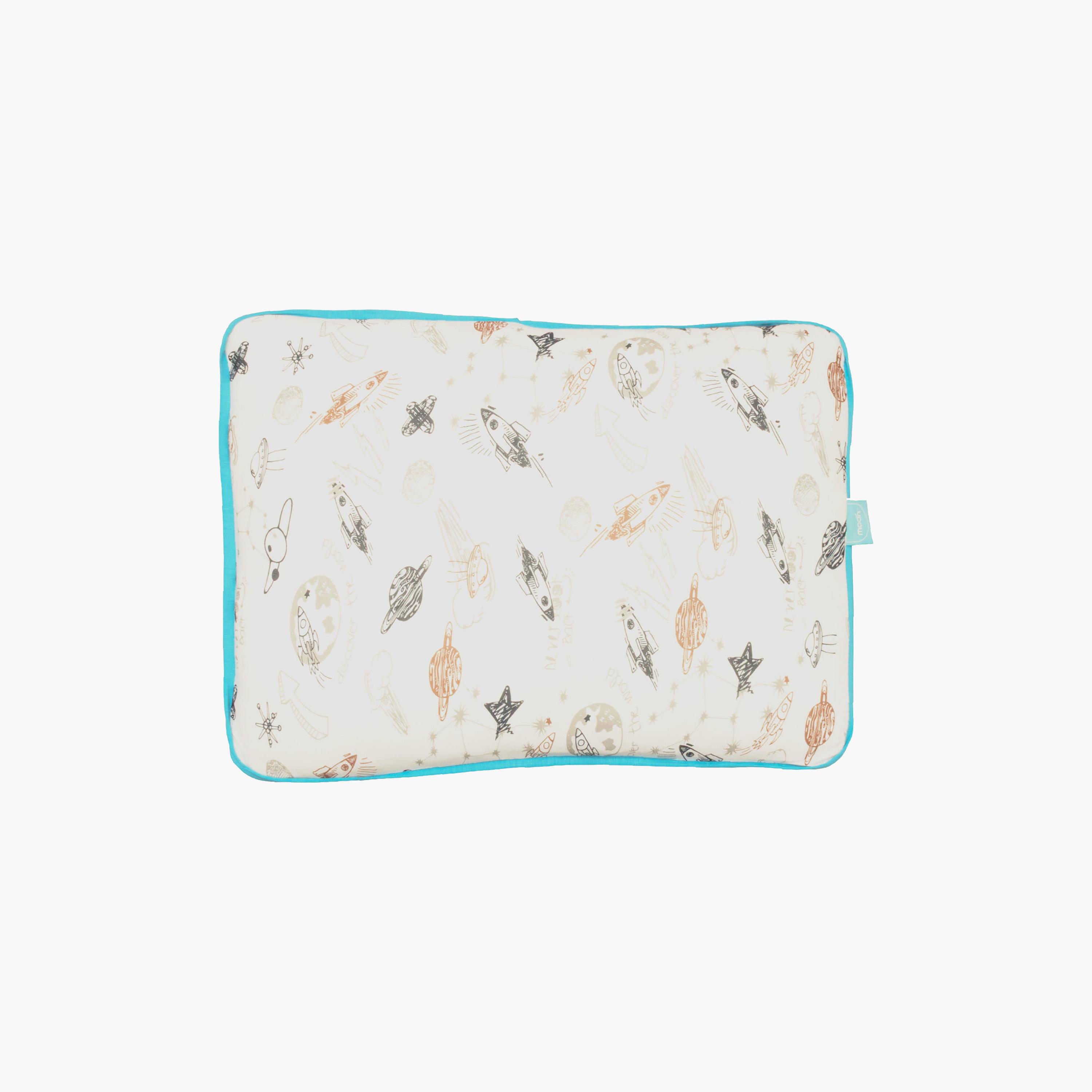 Moon Gentle Bamboo Fibre Pillow with Removable Cotton Pillowcase - Star wars-baby-nursery-babybedding-image-1