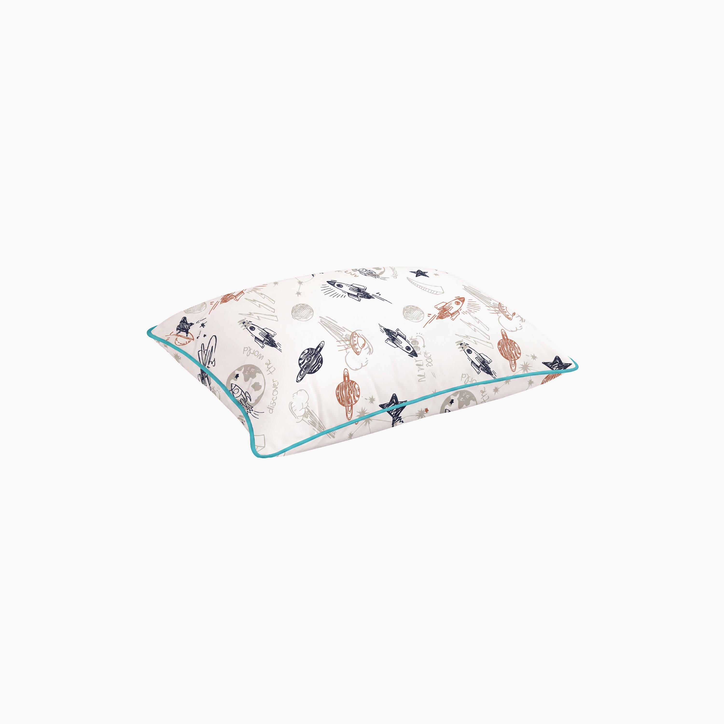 Moon Gentle Bamboo Fibre Pillow with Removable Cotton Pillowcase - Star wars-baby-nursery-babybedding-image-5