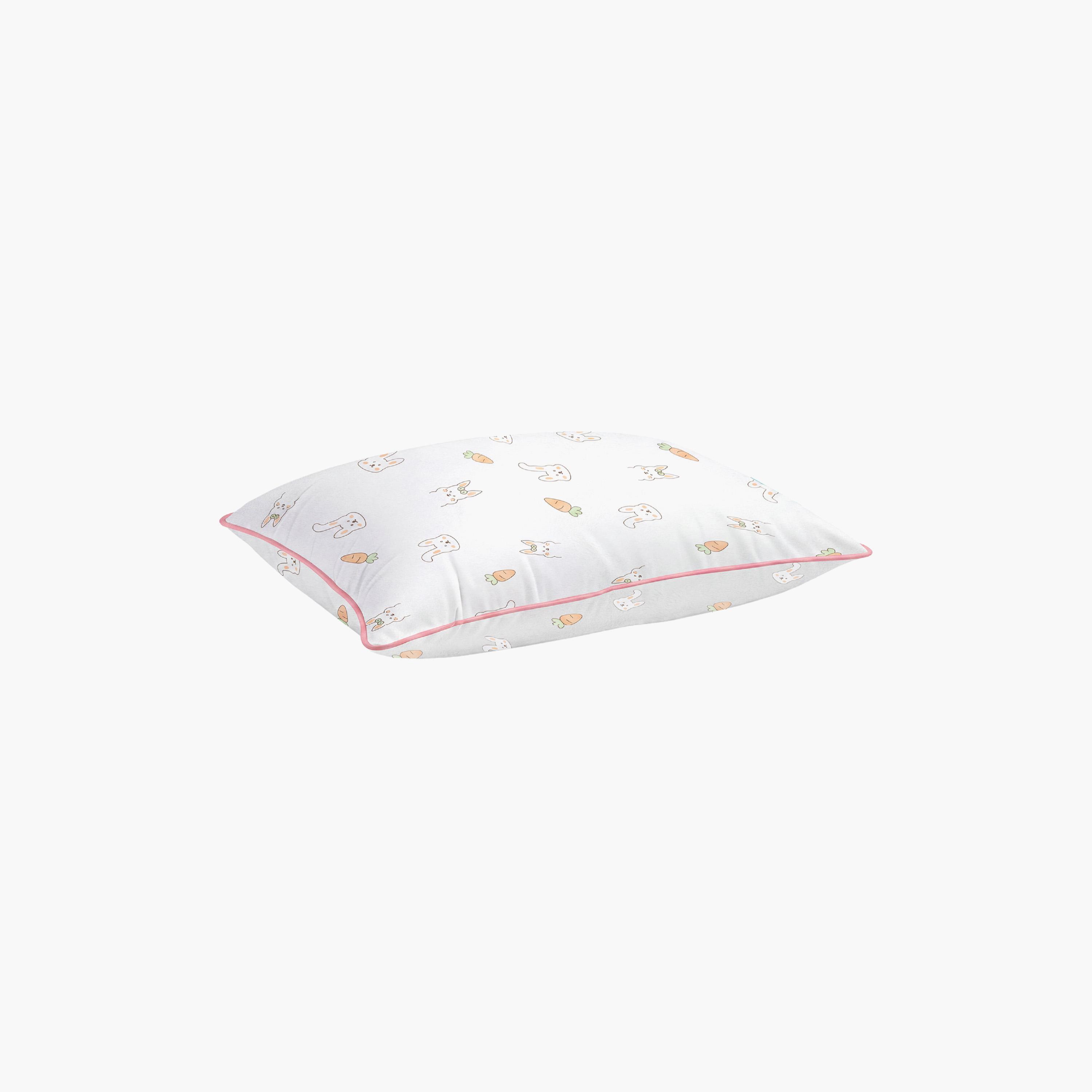 Moon Gentle Bamboo Fibre Pillow with Removable Cotton Pillowcase - Carrot-baby-nursery-babybedding-image-5