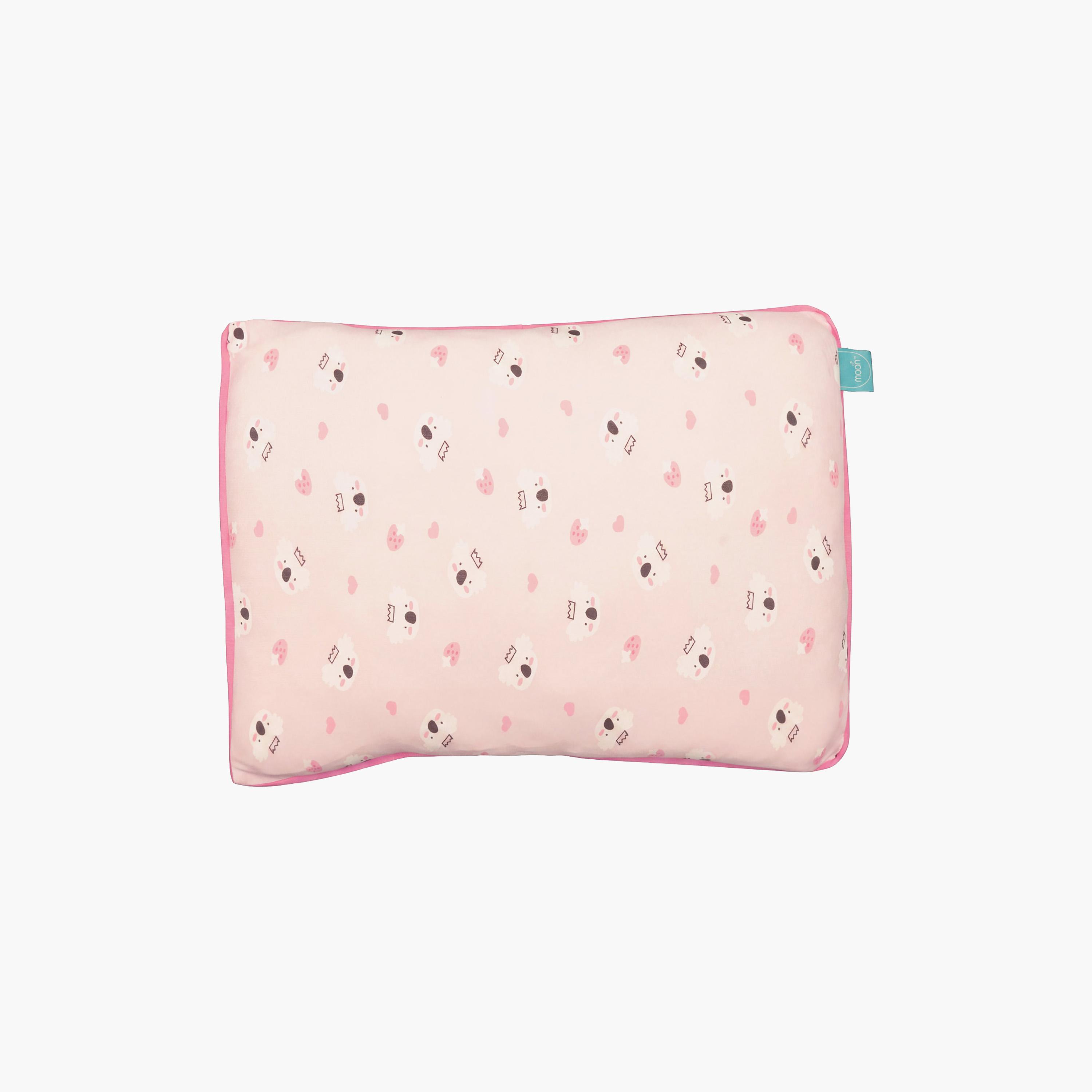 Moon Gentle Bamboo Fibre Pillow with Removable Cotton Pillowcase - Koala-baby-nursery-babybedding-image-1