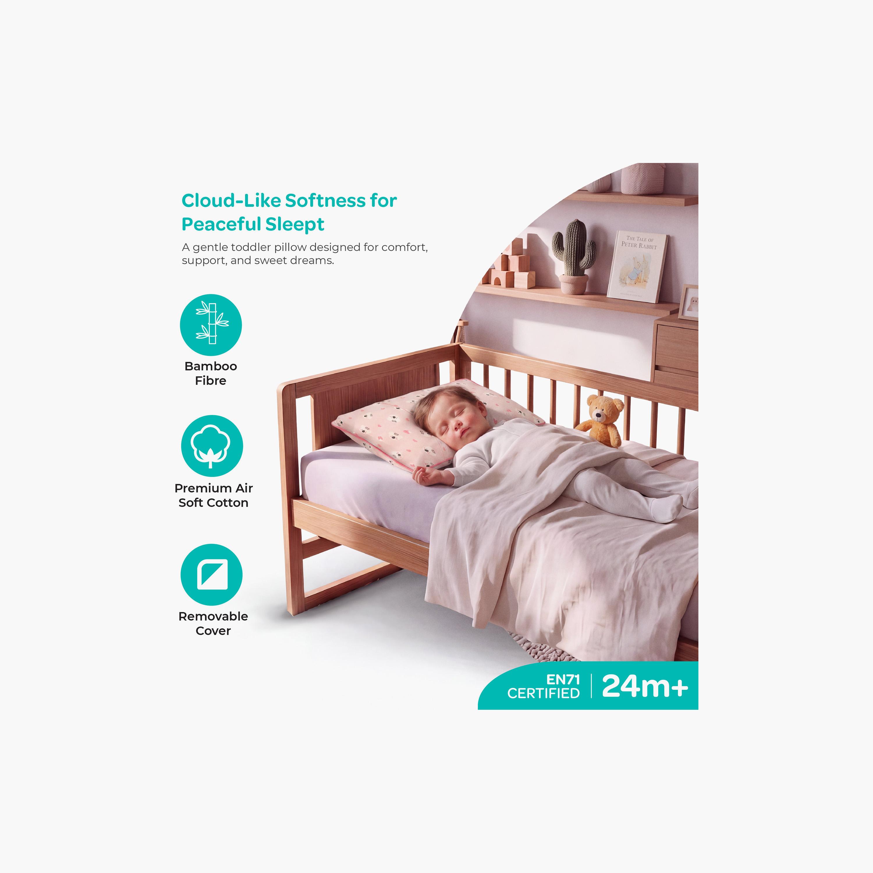 Moon Gentle Bamboo Fibre Pillow with Removable Cotton Pillowcase - Koala-baby-nursery-babybedding-image-3