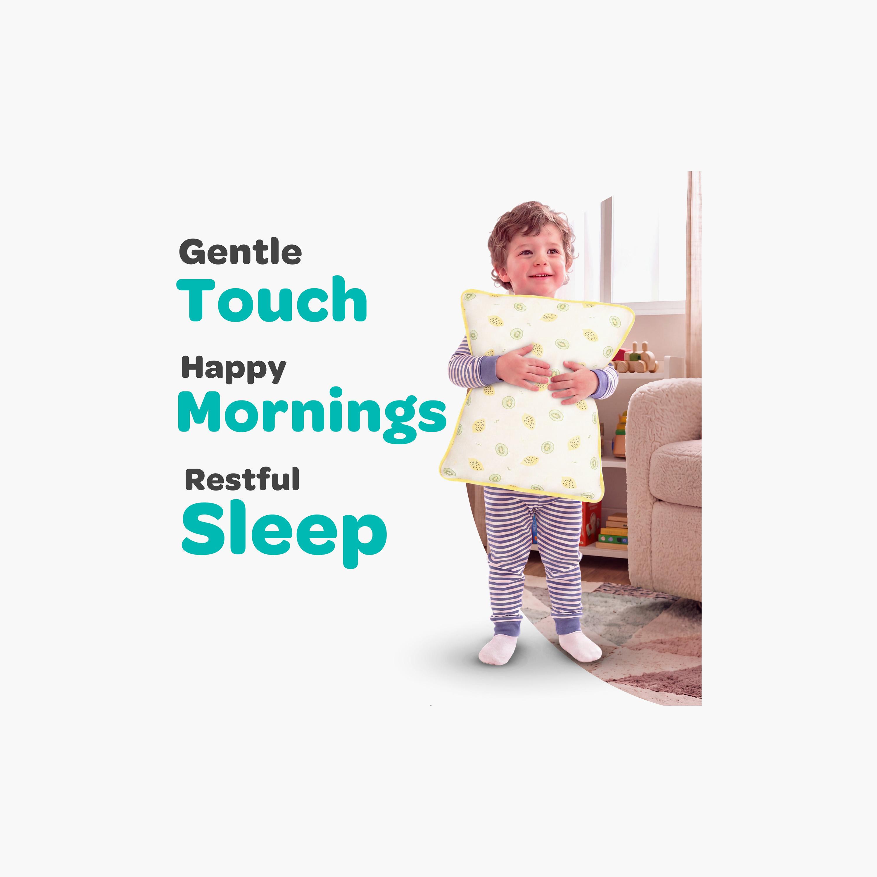 Moon Gentle Bamboo Fibre Pillow with Removable Cotton Pillowcase - Kiwifruit-baby-nursery-babybedding-image-11