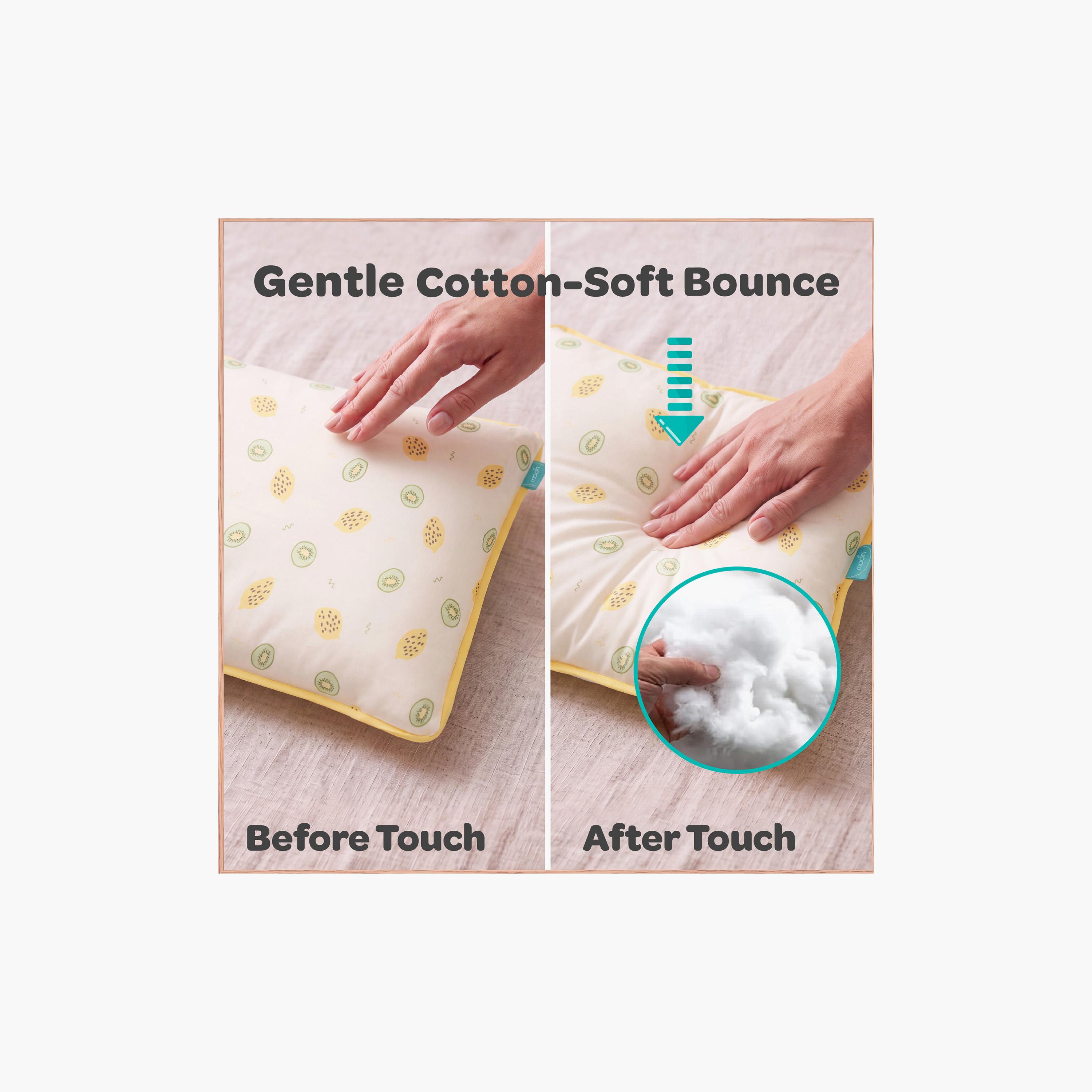 Moon Gentle Bamboo Fibre Pillow with Removable Cotton Pillowcase - Kiwifruit-baby-nursery-babybedding-image-12