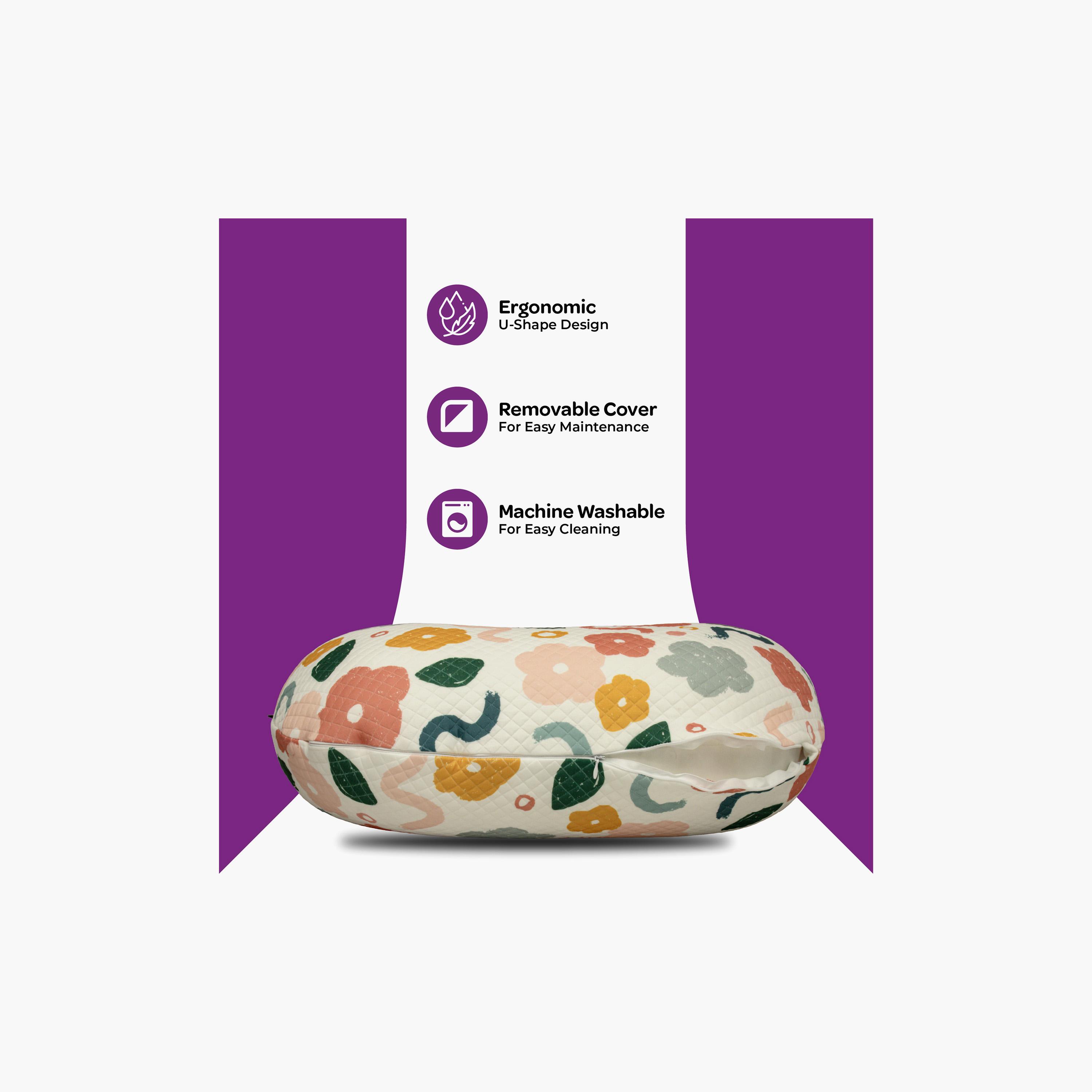 Moon Ergonomic Multi-Position Support Pillow with Removable Cover - Bloom-baby-feeding-accessories-image-5