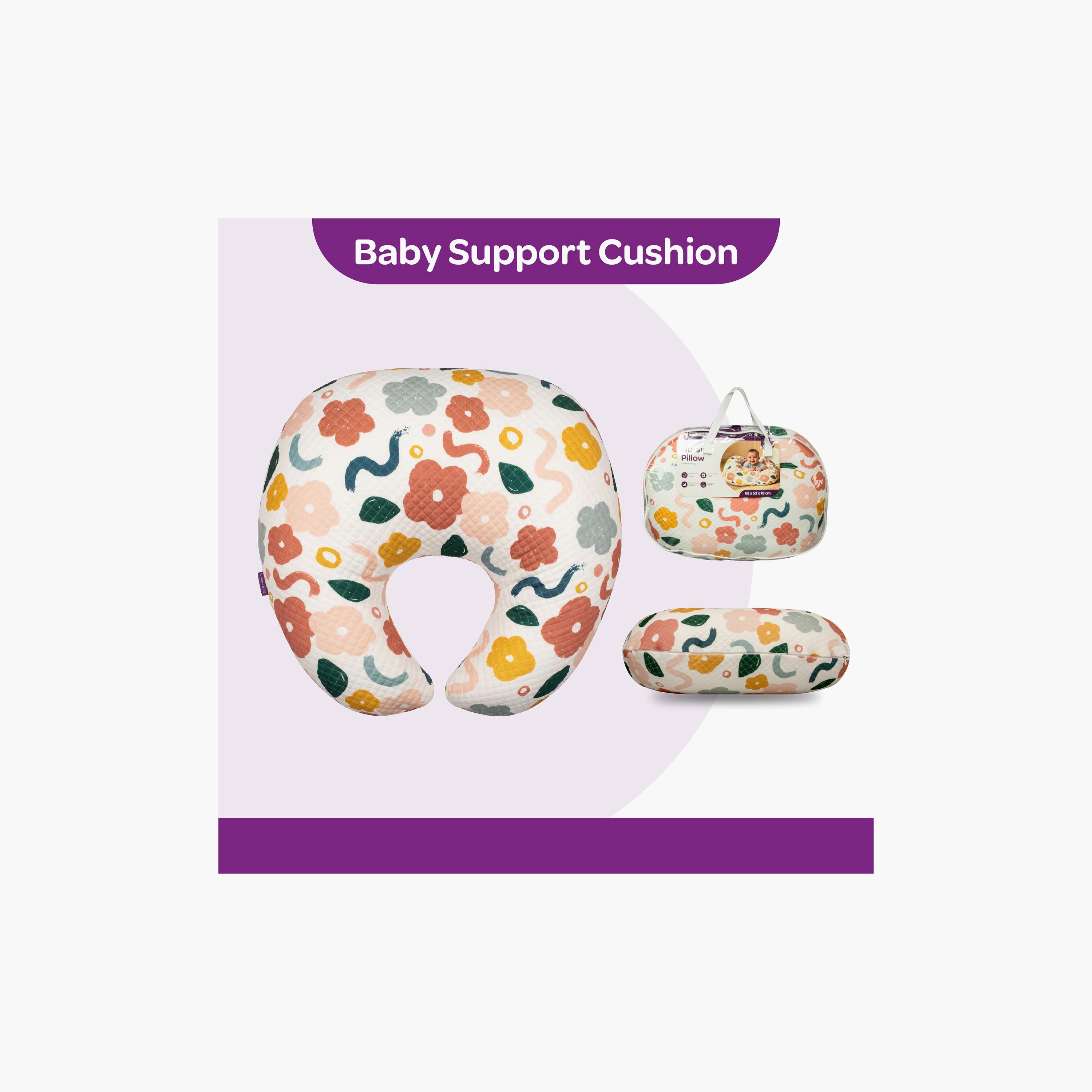 Moon Ergonomic Multi-Position Support Pillow with Removable Cover - Bloom-baby-feeding-accessories-image-7
