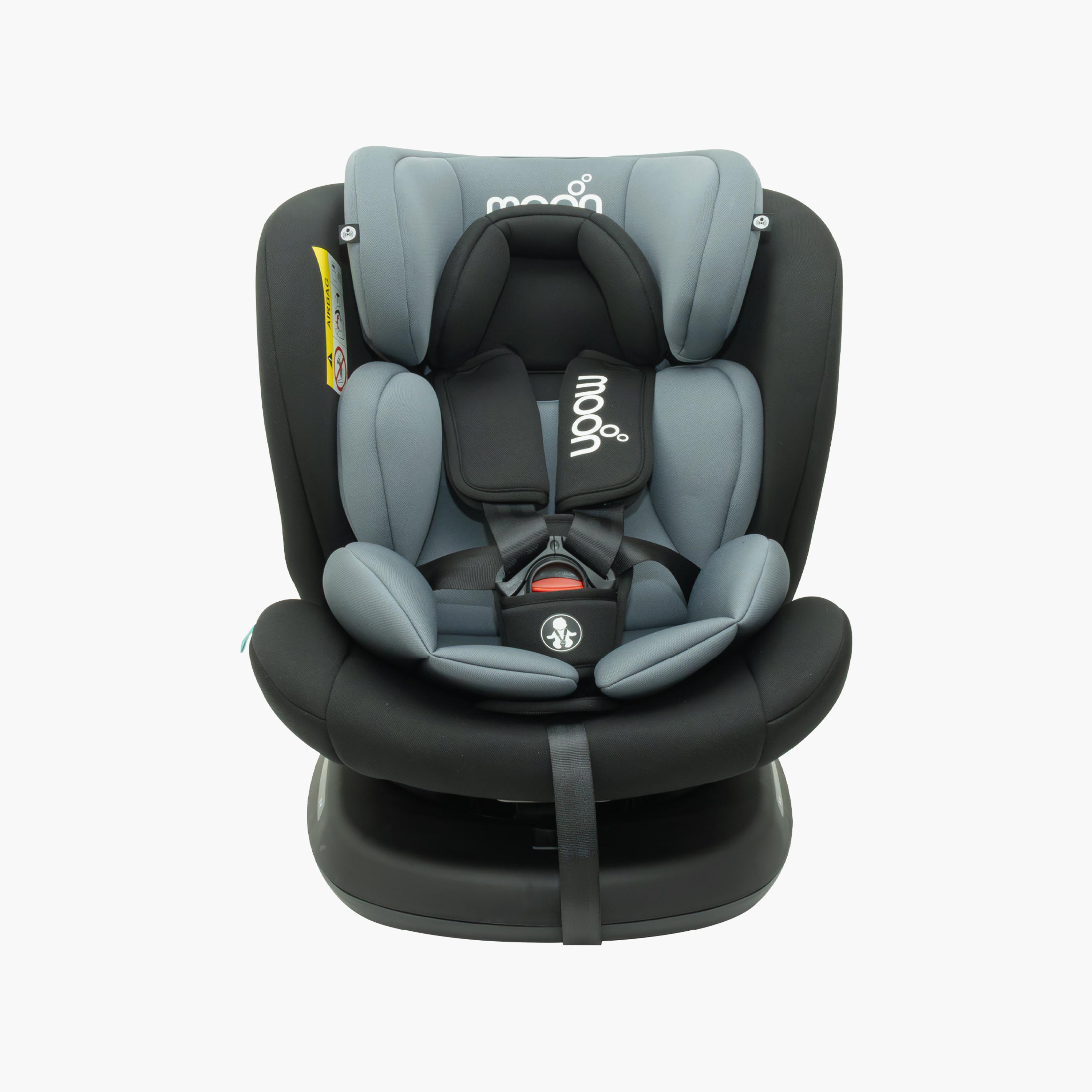 Moon Orbix 360 Degree Rotating Car Seat with Adjustable Cushion Head Rest-baby-gear-carseats-image-1