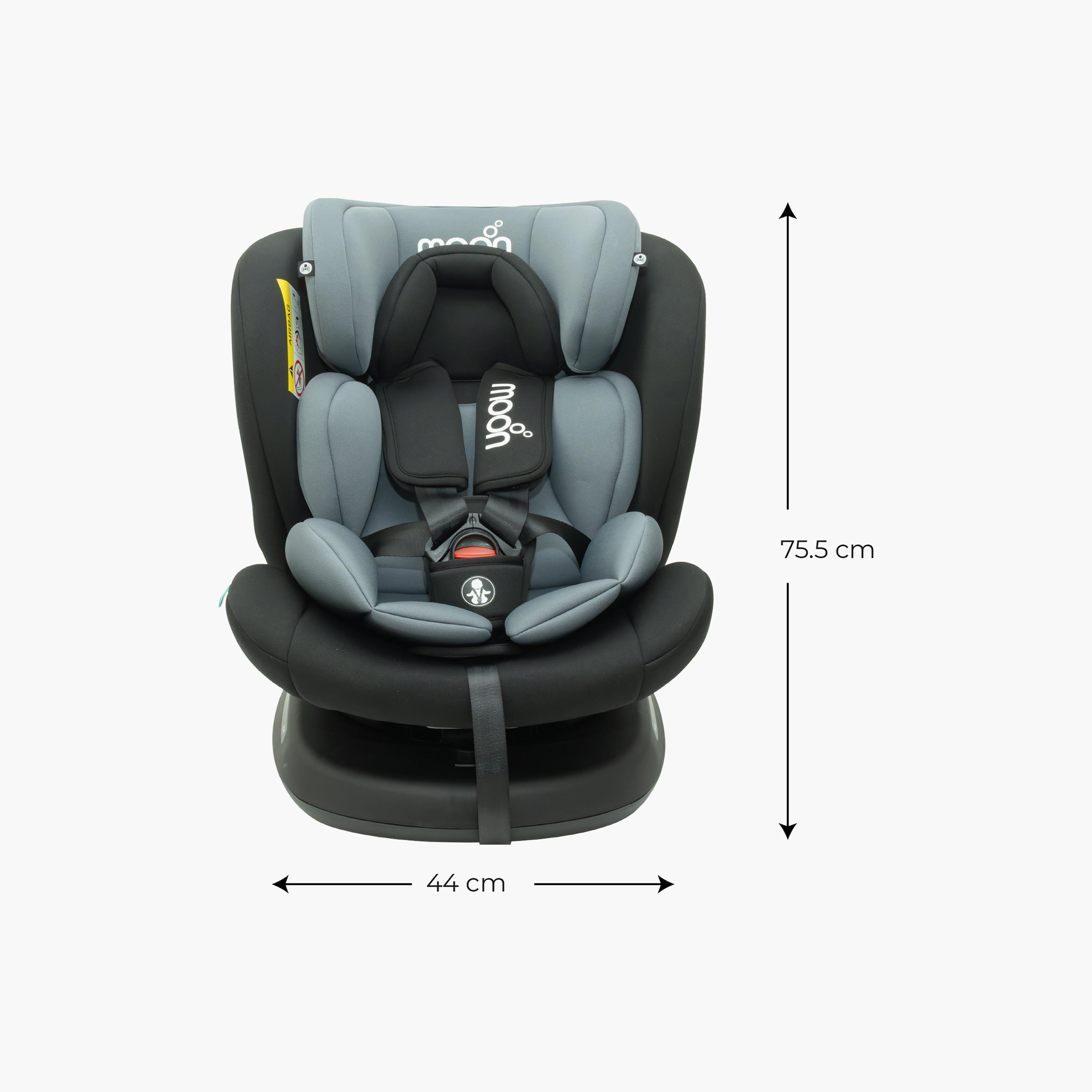 Moon Orbix 360 Degree Rotating Car Seat with Adjustable Cushion Head Rest-baby-gear-carseats-image-8