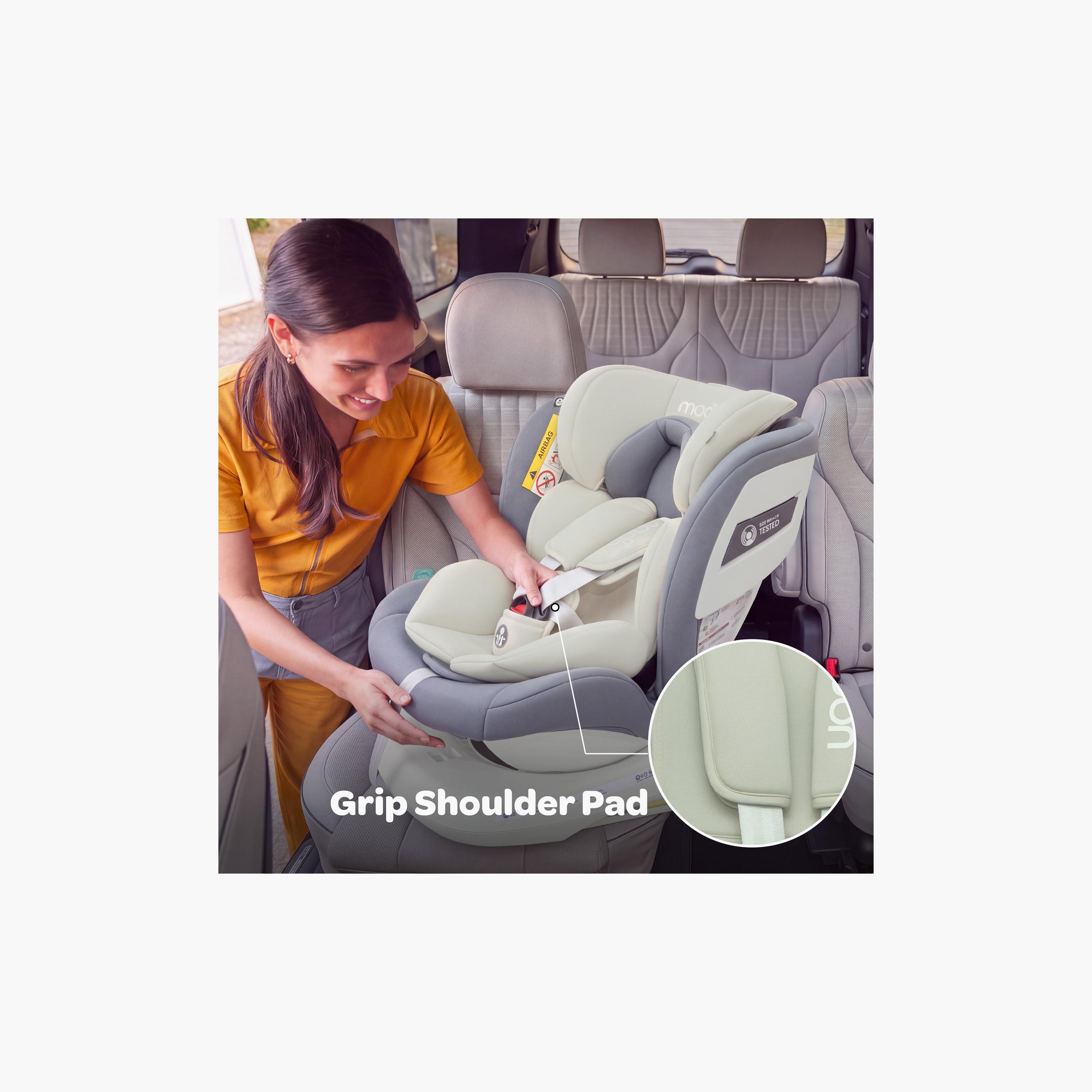 Moon Orbix 360 Degree Rotating Car Seat with Adjustable Cushion Head Rest-baby-gear-carseats-image-2