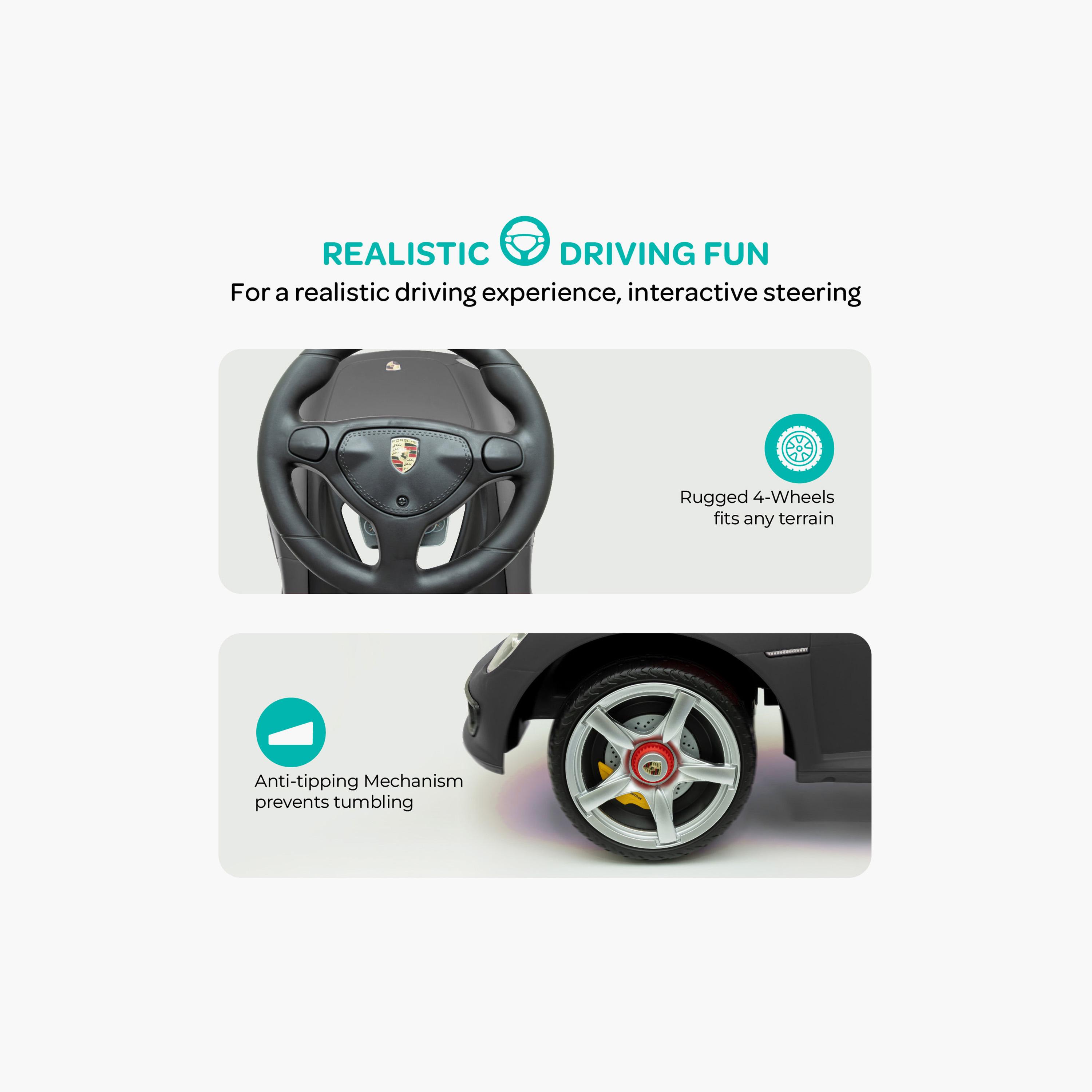 Moon Ride-On Mini Motors Porsche Carrera GT Push Car-toys-outdoor-bikesandrideons-manualrideons-image-6