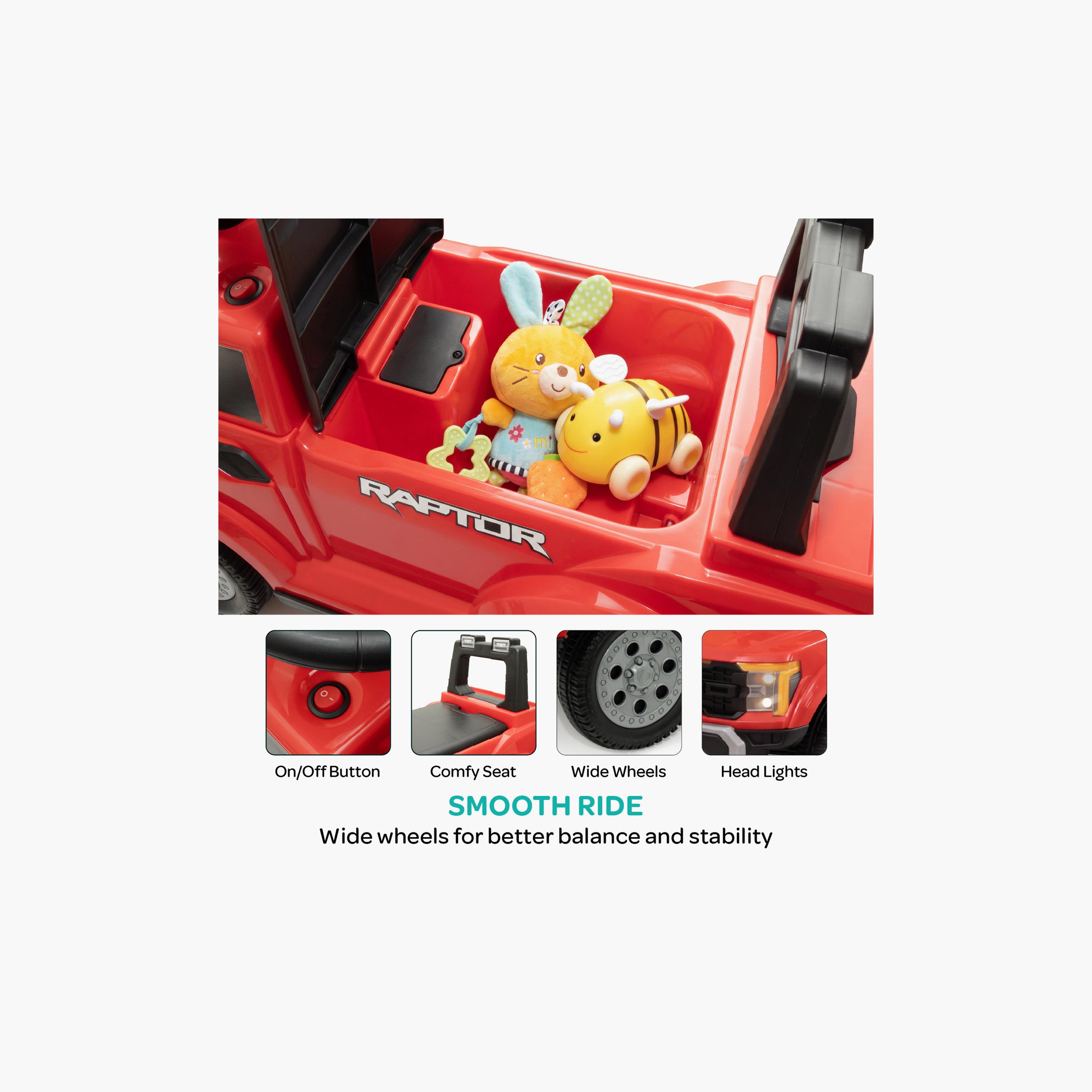Moon Ride On Ford F150 Raptor Push Car-toys-outdoor-bikesandrideons-manualrideons-image-8