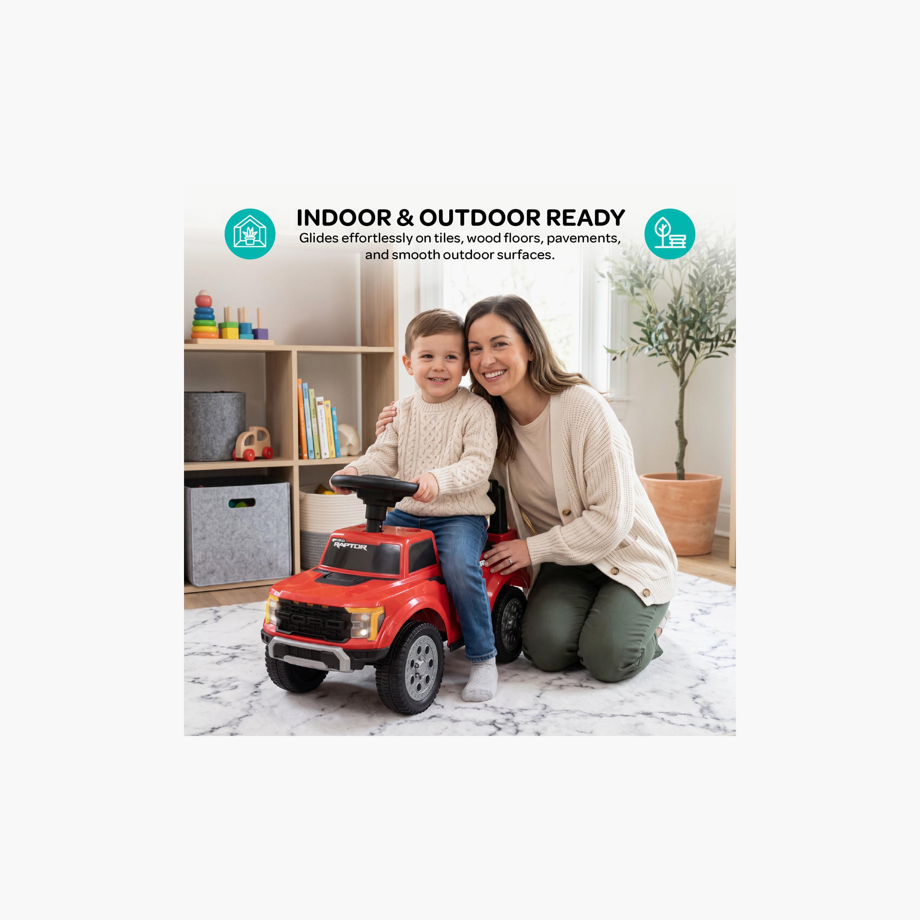 Moon Ride On Ford F150 Raptor Push Car-toys-outdoor-bikesandrideons-manualrideons-image-9