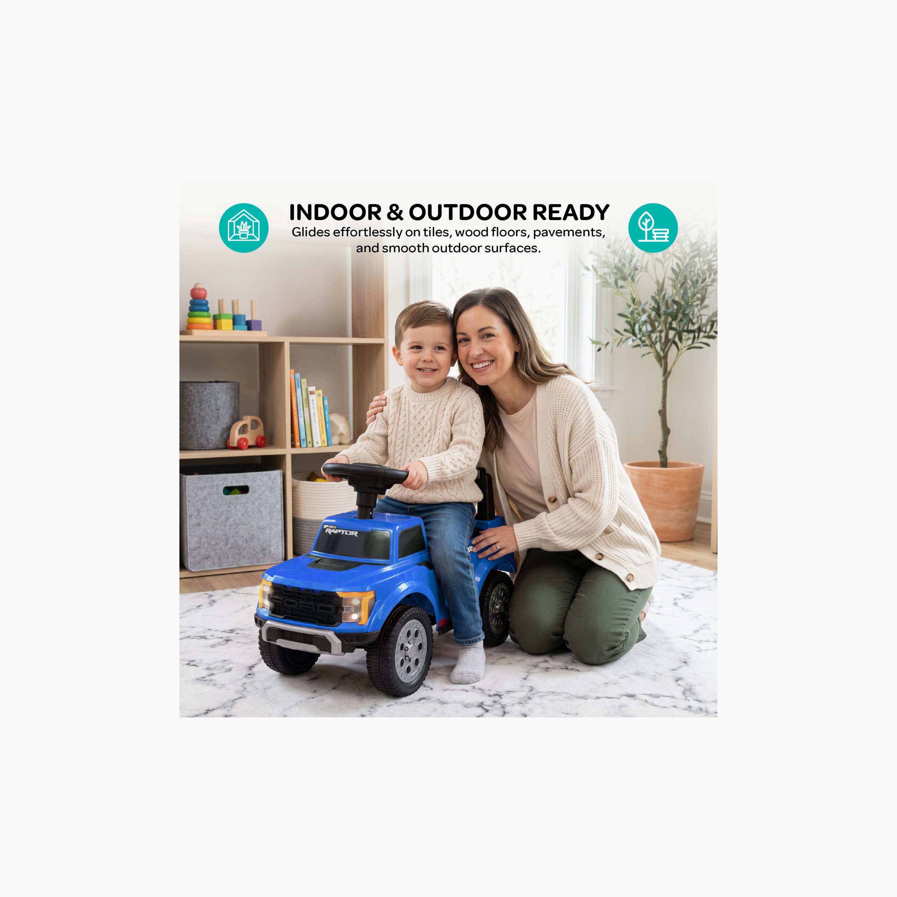 Moon Ride On Ford F150 Raptor Push Car-toys-outdoor-bikesandrideons-manualrideons-image-9