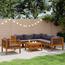 vidaXL 6-Seater Outdoor Lounge Set with Table-furniture-outdoor-sofasandchairs-image-1