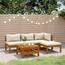 vidaXL 4-Seater Outdoor Lounge Set with Table-furniture-outdoor-sofasandchairs-image-1